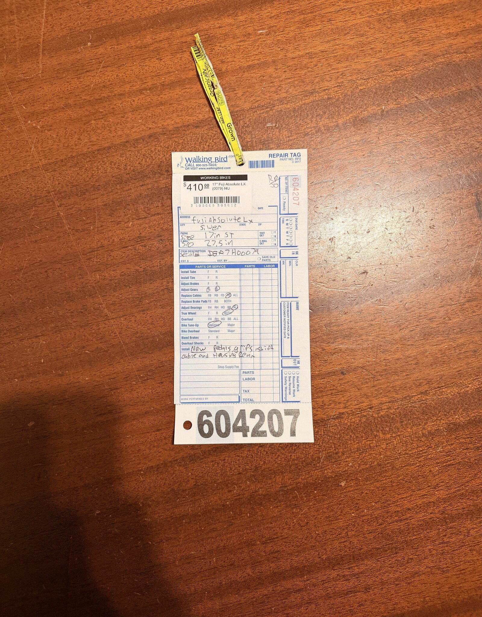 Fuji 17" Fuji Absolute LX (0079) I4U