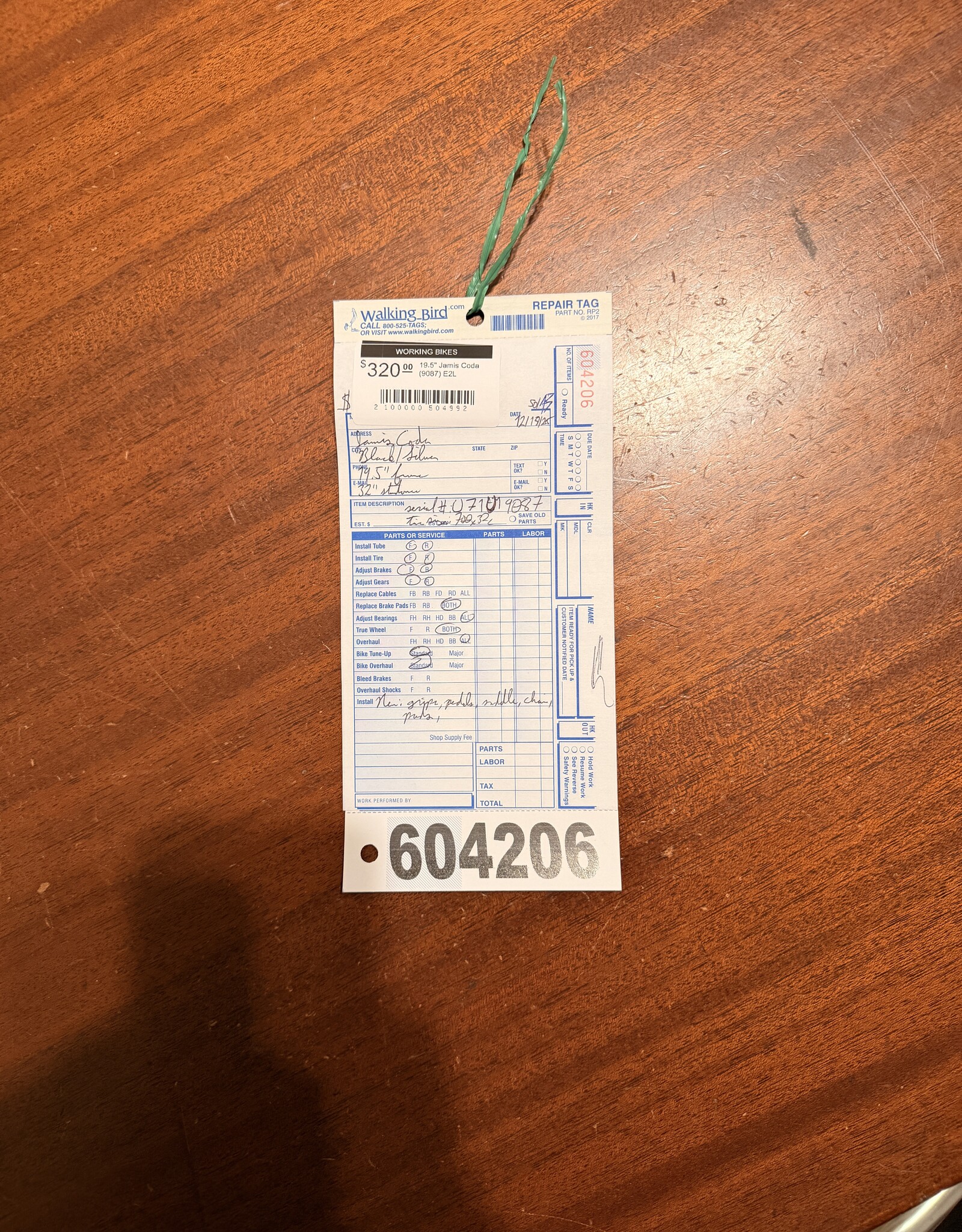 Jamis 19.5" Jamis Coda (9087) E2L