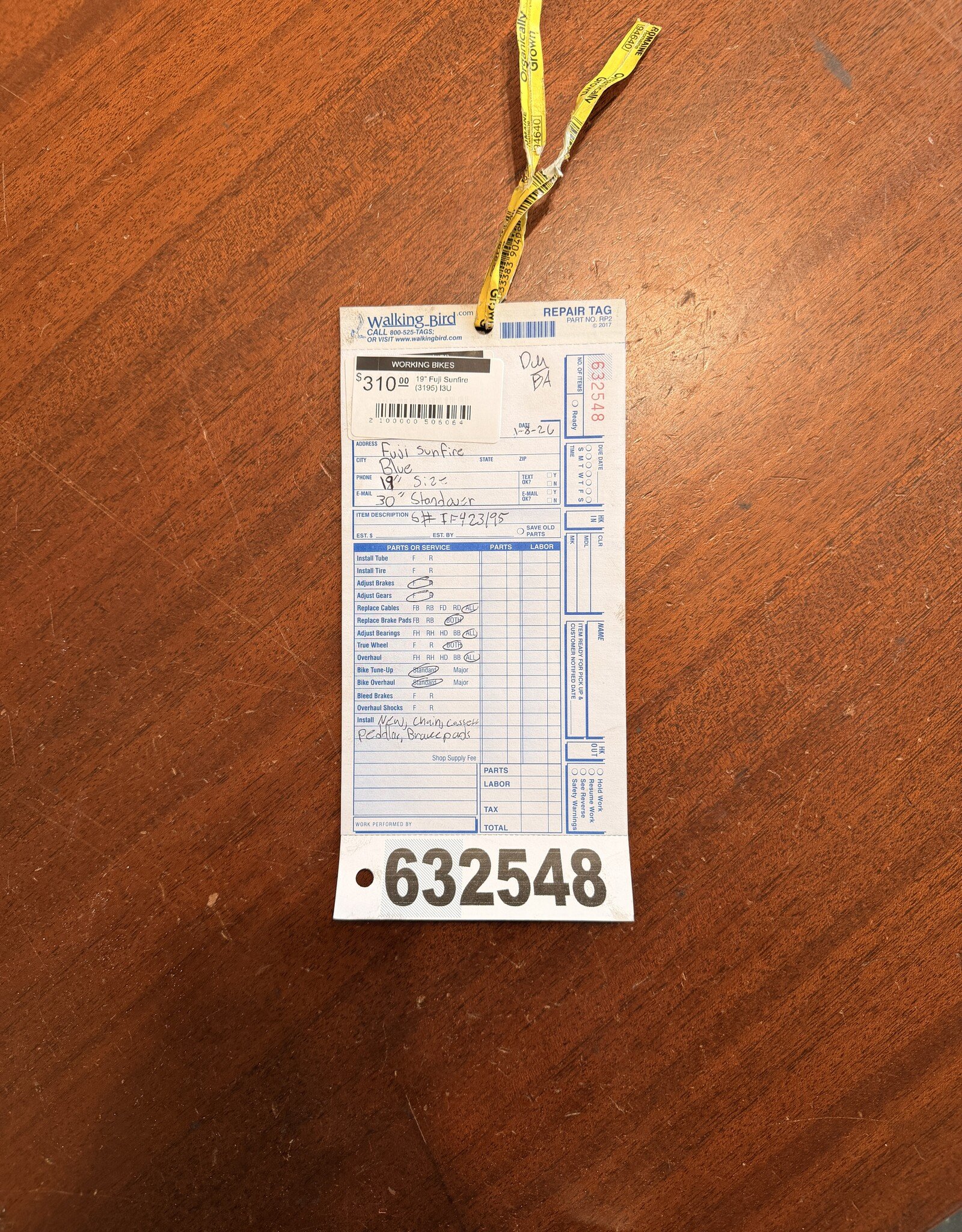 Fuji 19" Fuji Sunfire (3195) I3U