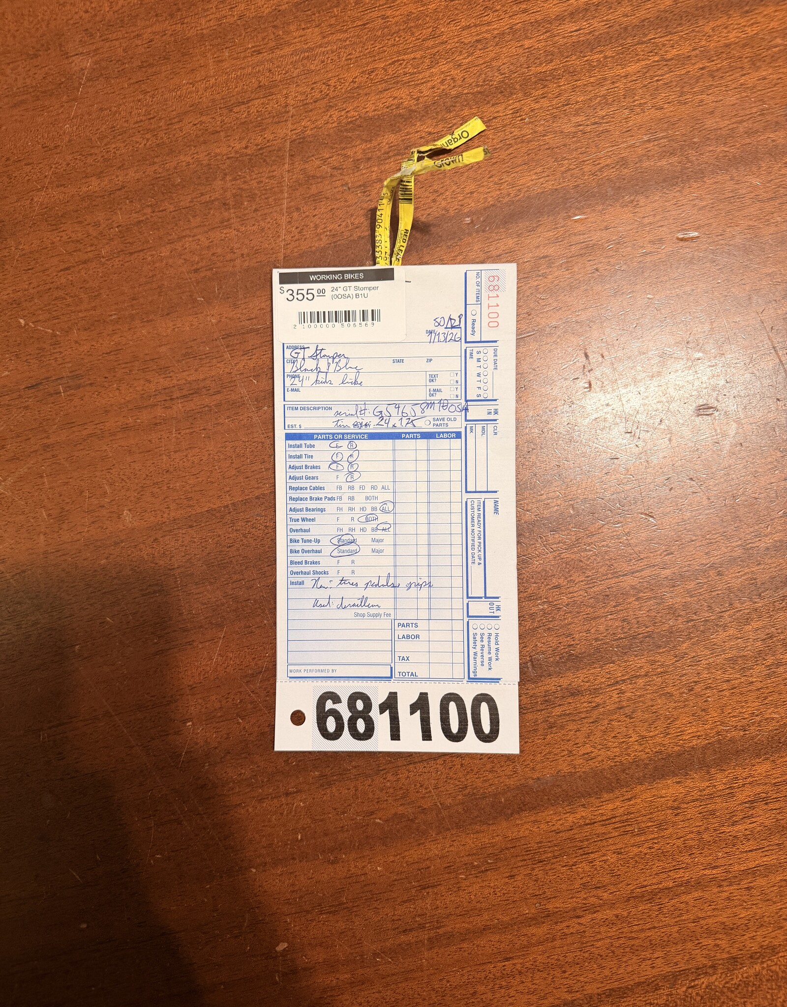 GT 24" GT Stomper (0OSA) B1U