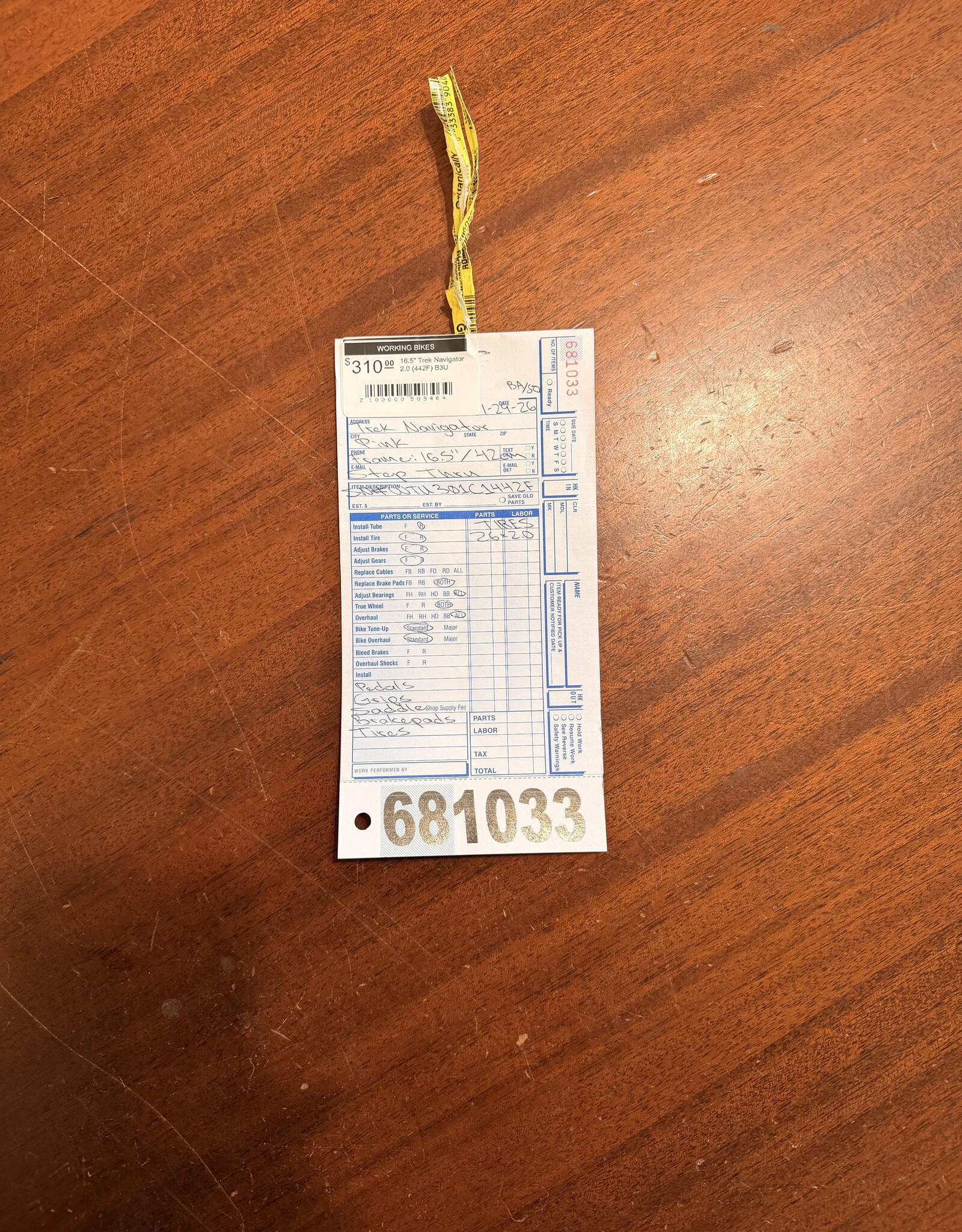 16.5" Trek Navigator 2.0 (442F) B3U