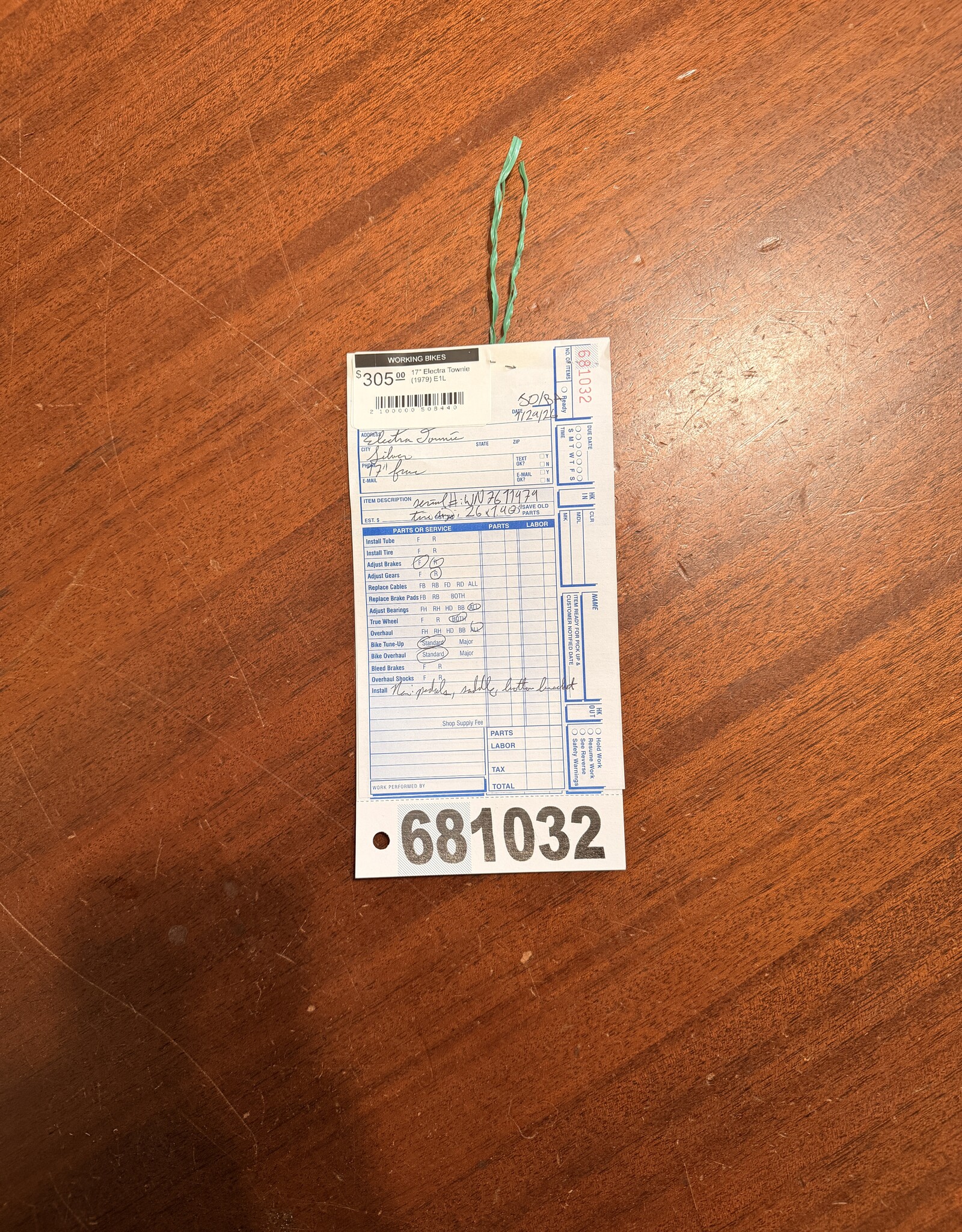 Electra 17" Electra Townie (1979) E1L