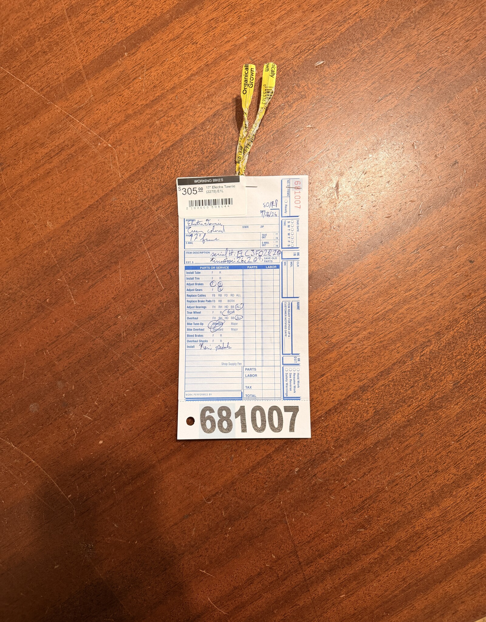 Electra 17" Electra Townie (2270) E1L