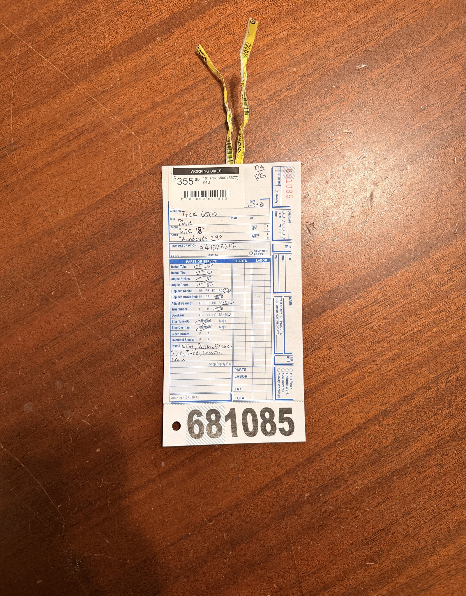 18" Trek 6500 (5677) K4U