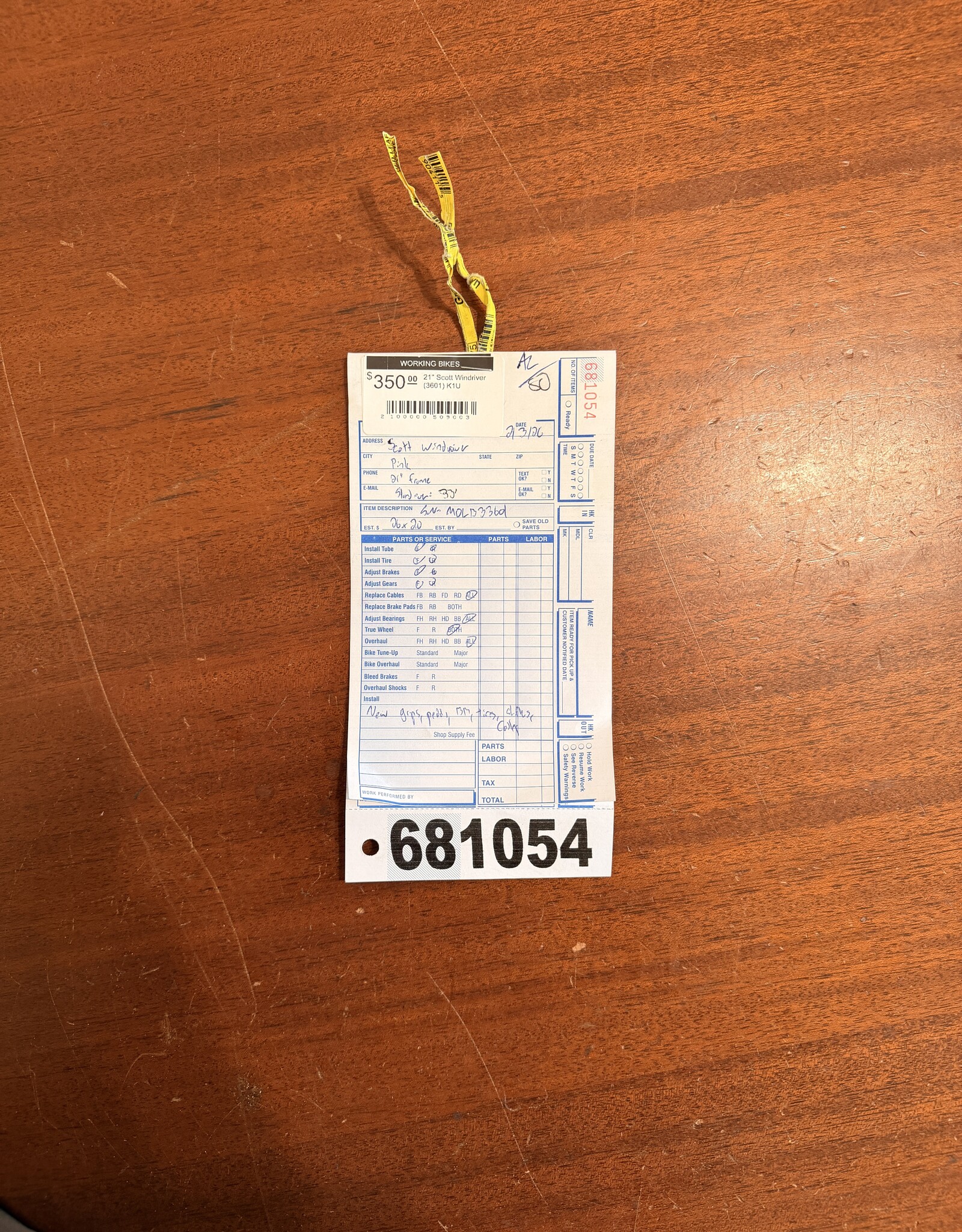 Scott 21" Scott Windriver (3601) K1U