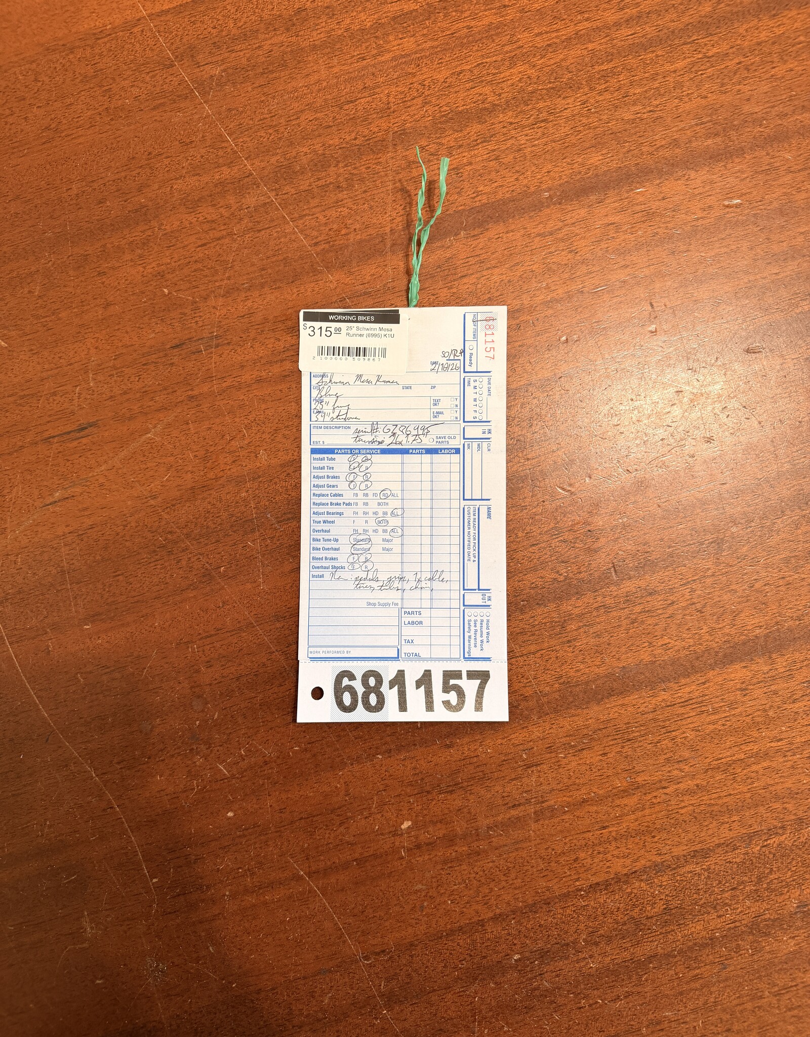 25" Schwinn Mesa Runner (6995) K1U