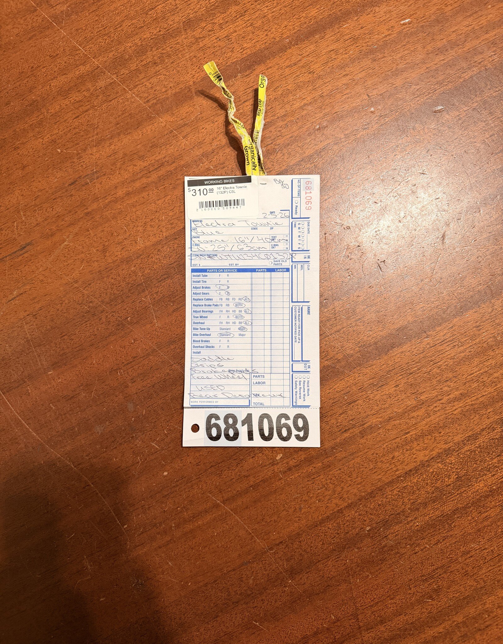 Electra 16" Electra Townie (132P) C5L