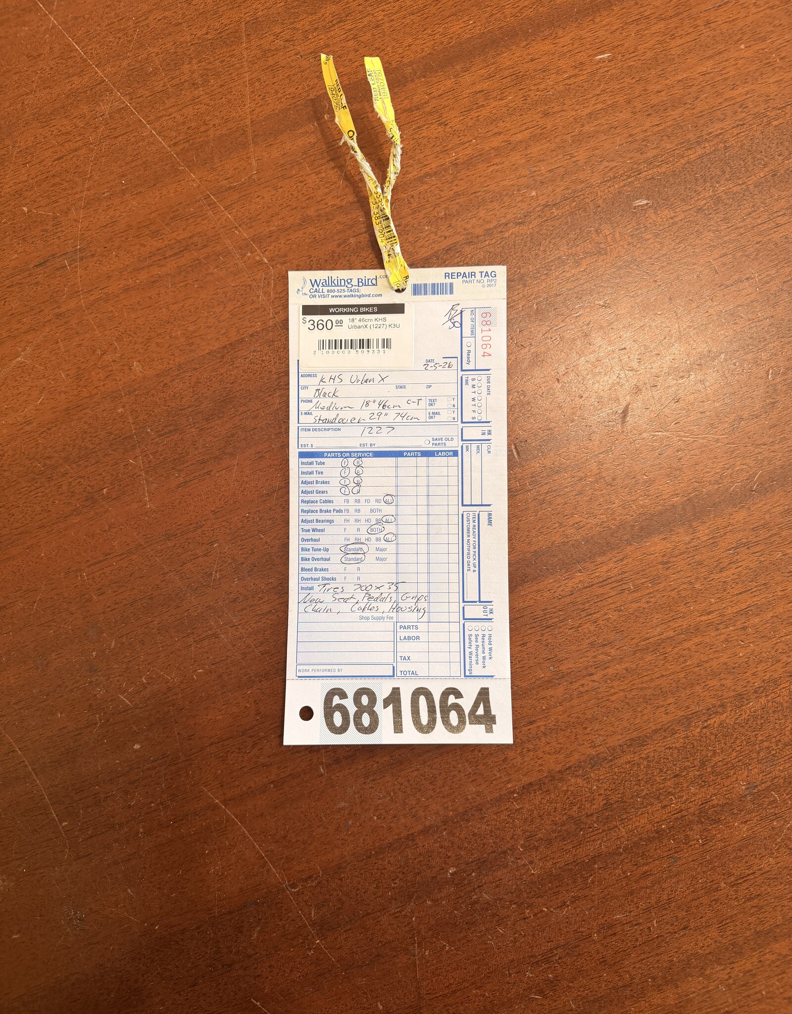 KHS 18"  KHS UrbanX (1227) K3U