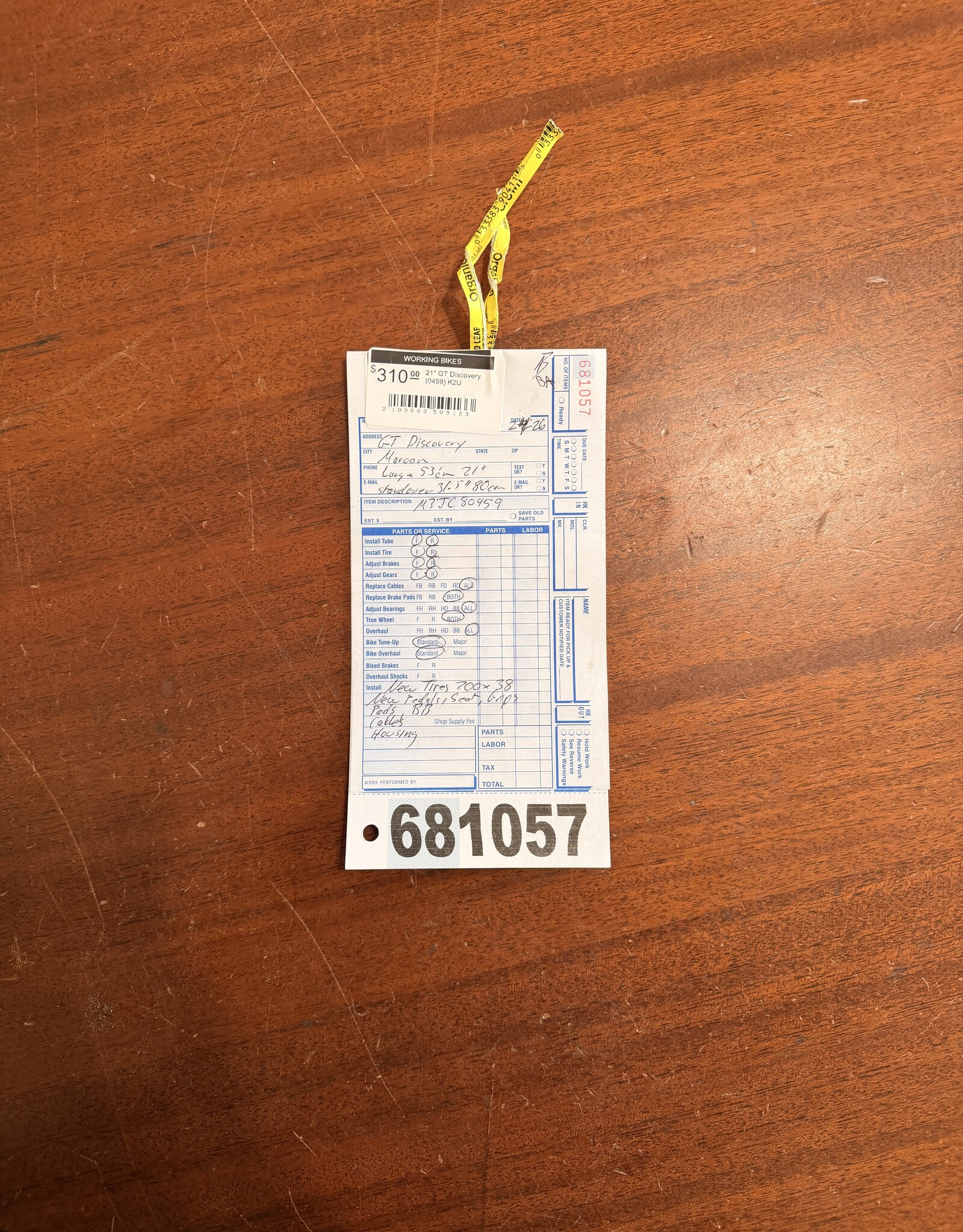 GT 21"  GT Discovery (0459) K2U