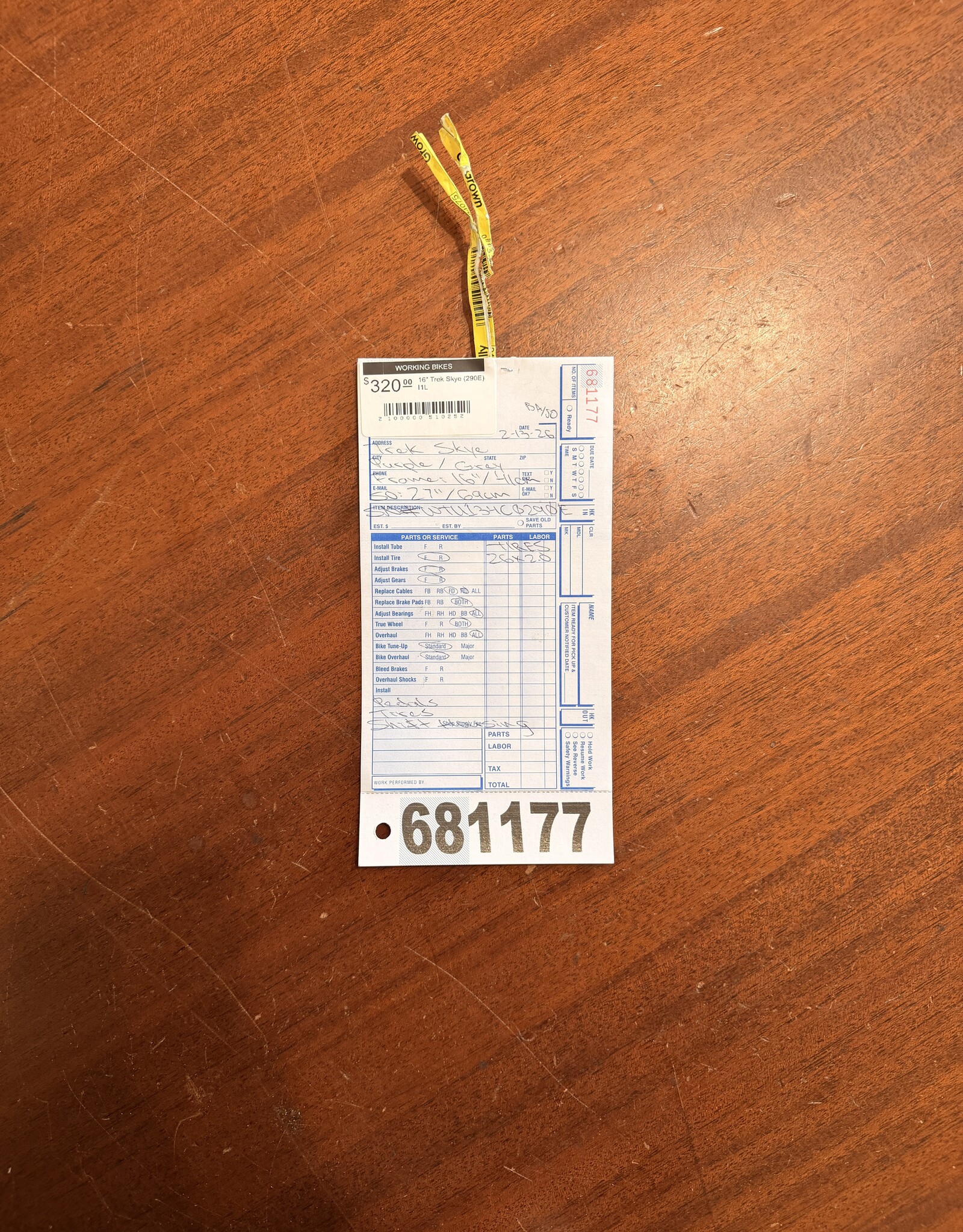 16" Trek Skye (290E) I1L