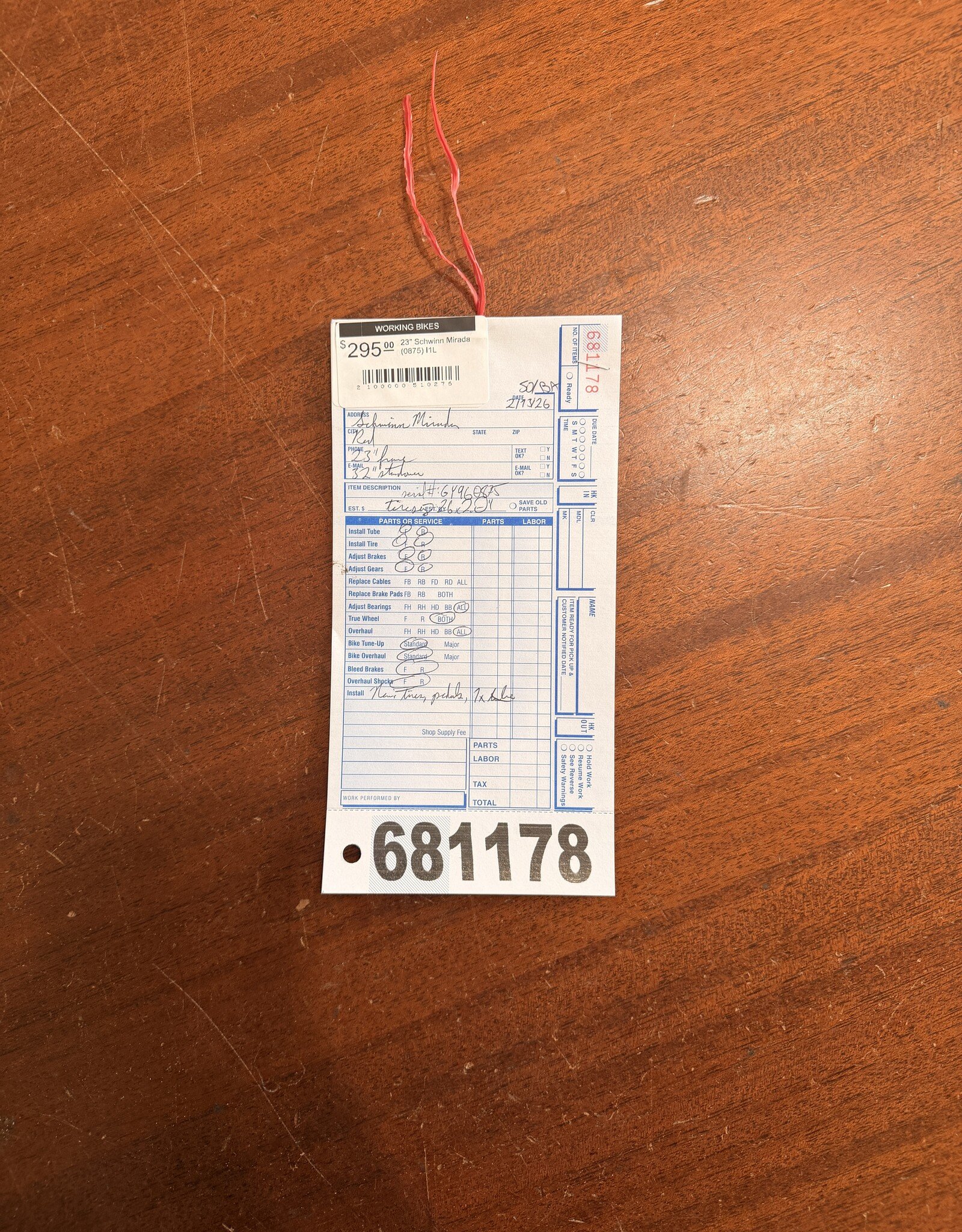 23" Schwinn Mirada (0875) I1L