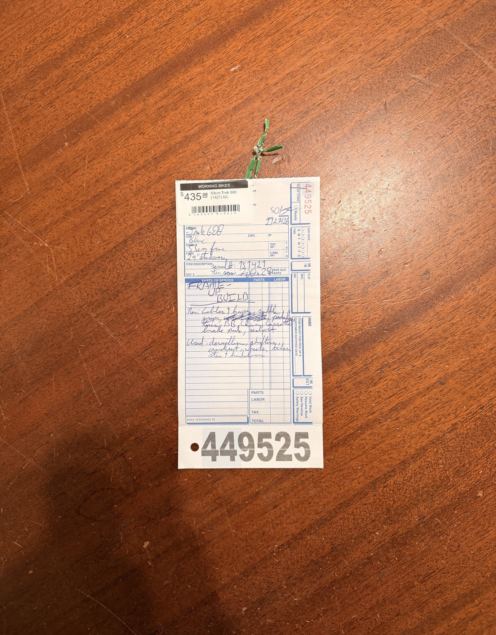 53cm Trek 600 (1421) I2L