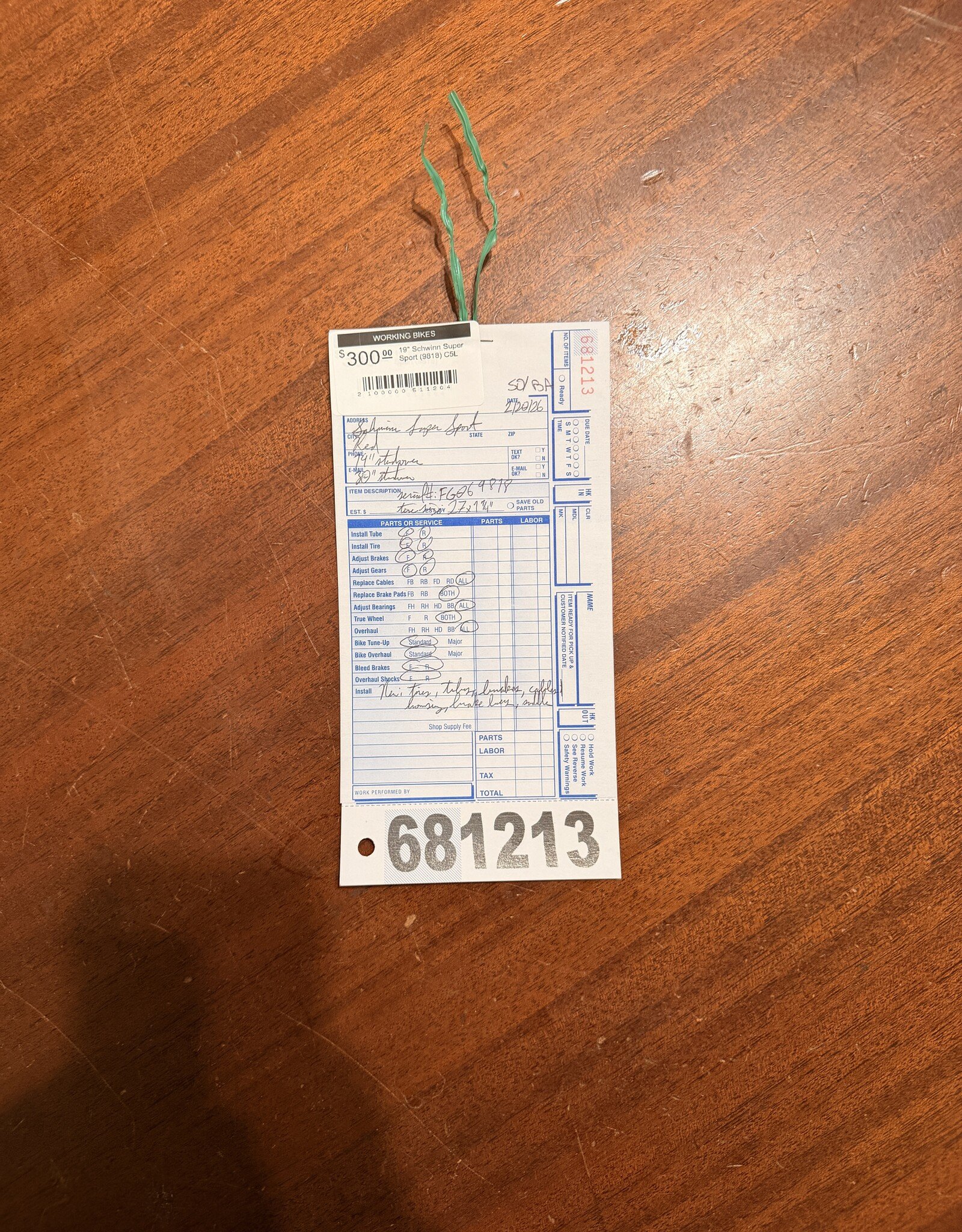 19" Schwinn Super Sport (9818) C5L