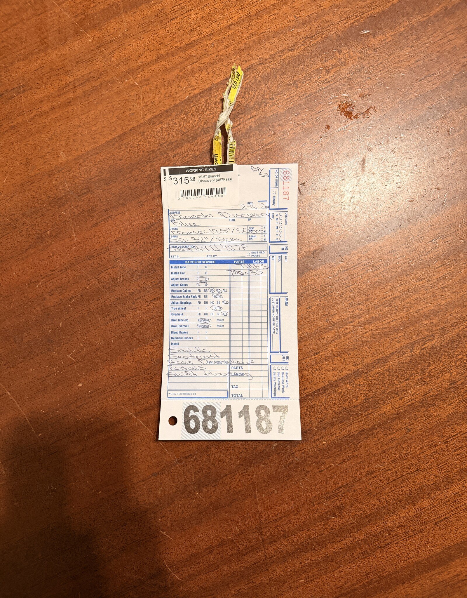 Bianchi 19.5" Bianchi Discovery (467F) I3L