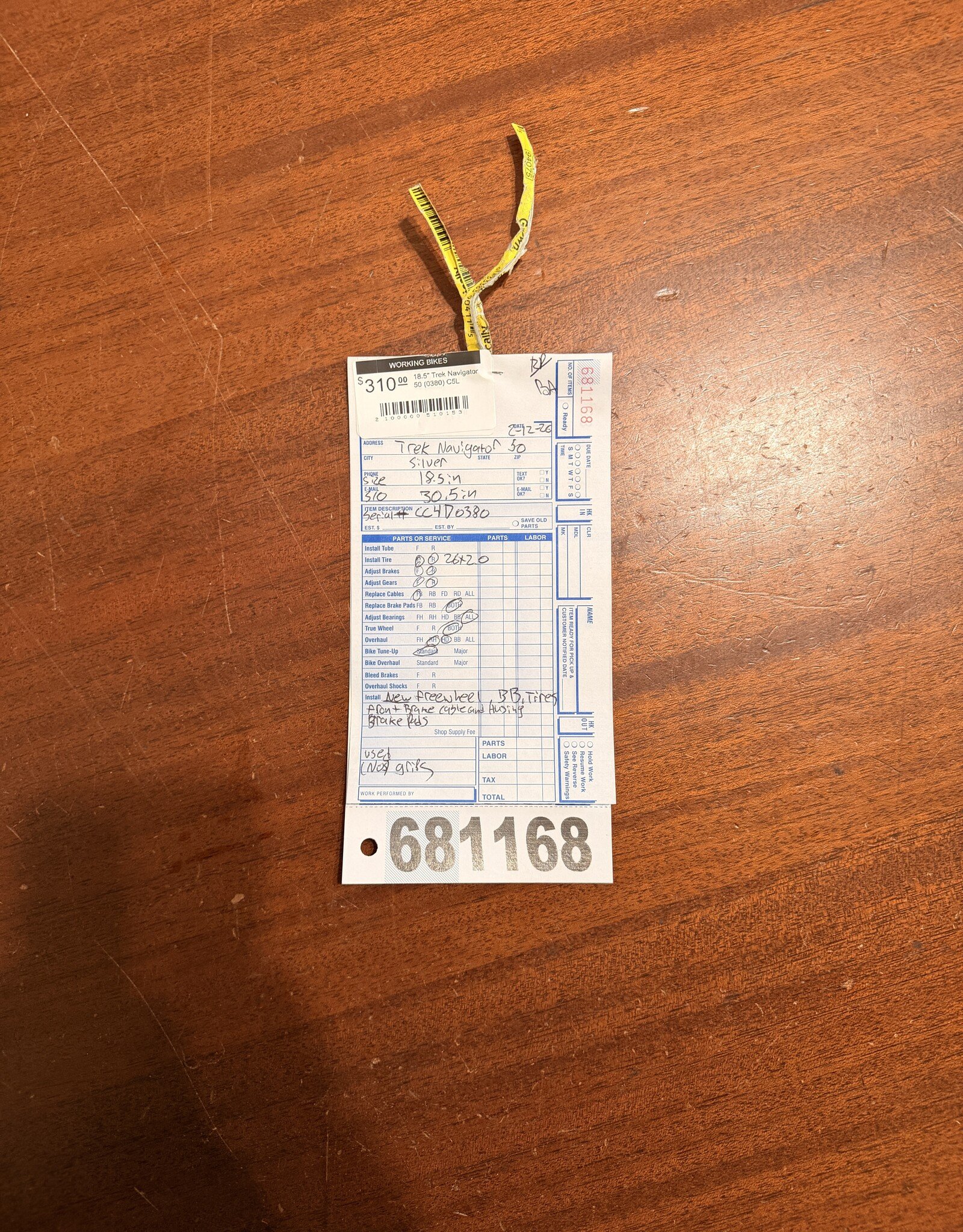 18.5" Trek Navigator 50 (0380) C5L