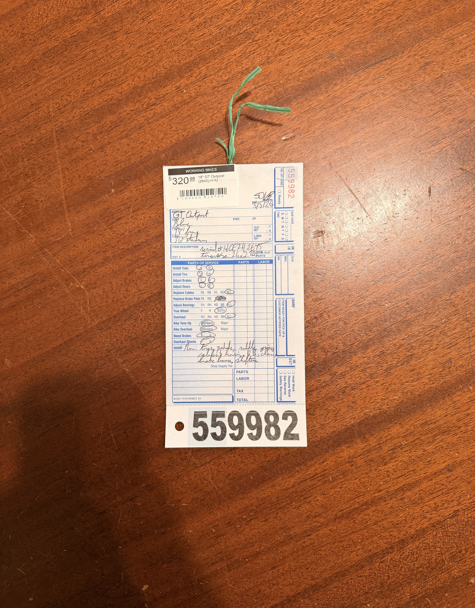 GT 18" GT Outpost (2645) H1U