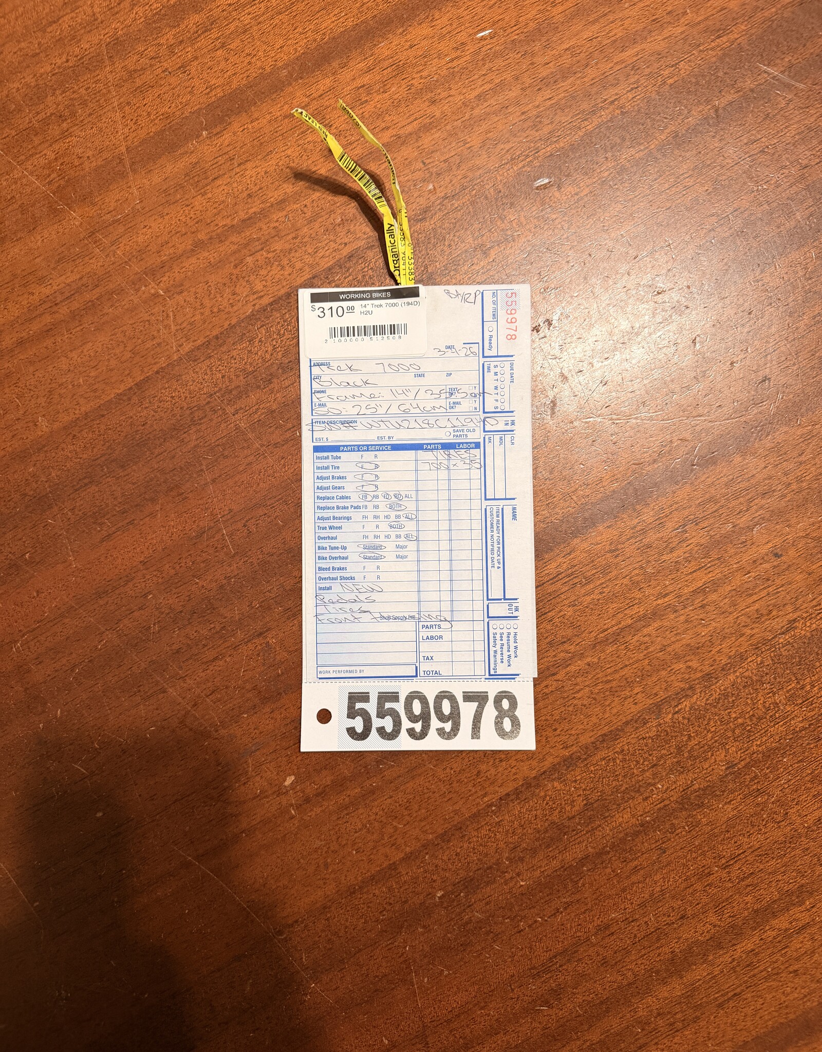 14" Trek 7000 (194D) H2U