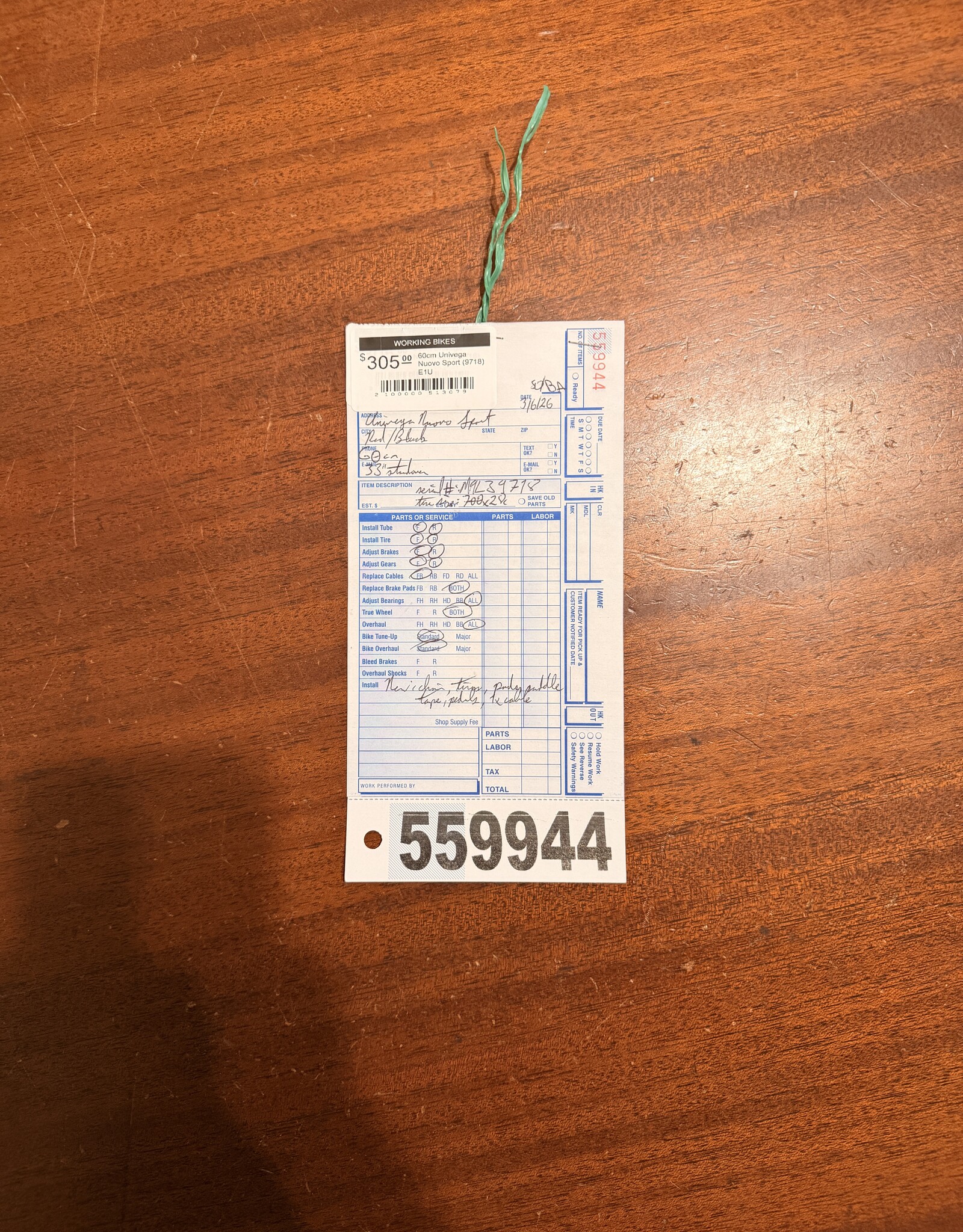 Univega 60cm Univega Nuovo Sport (9718) E1U