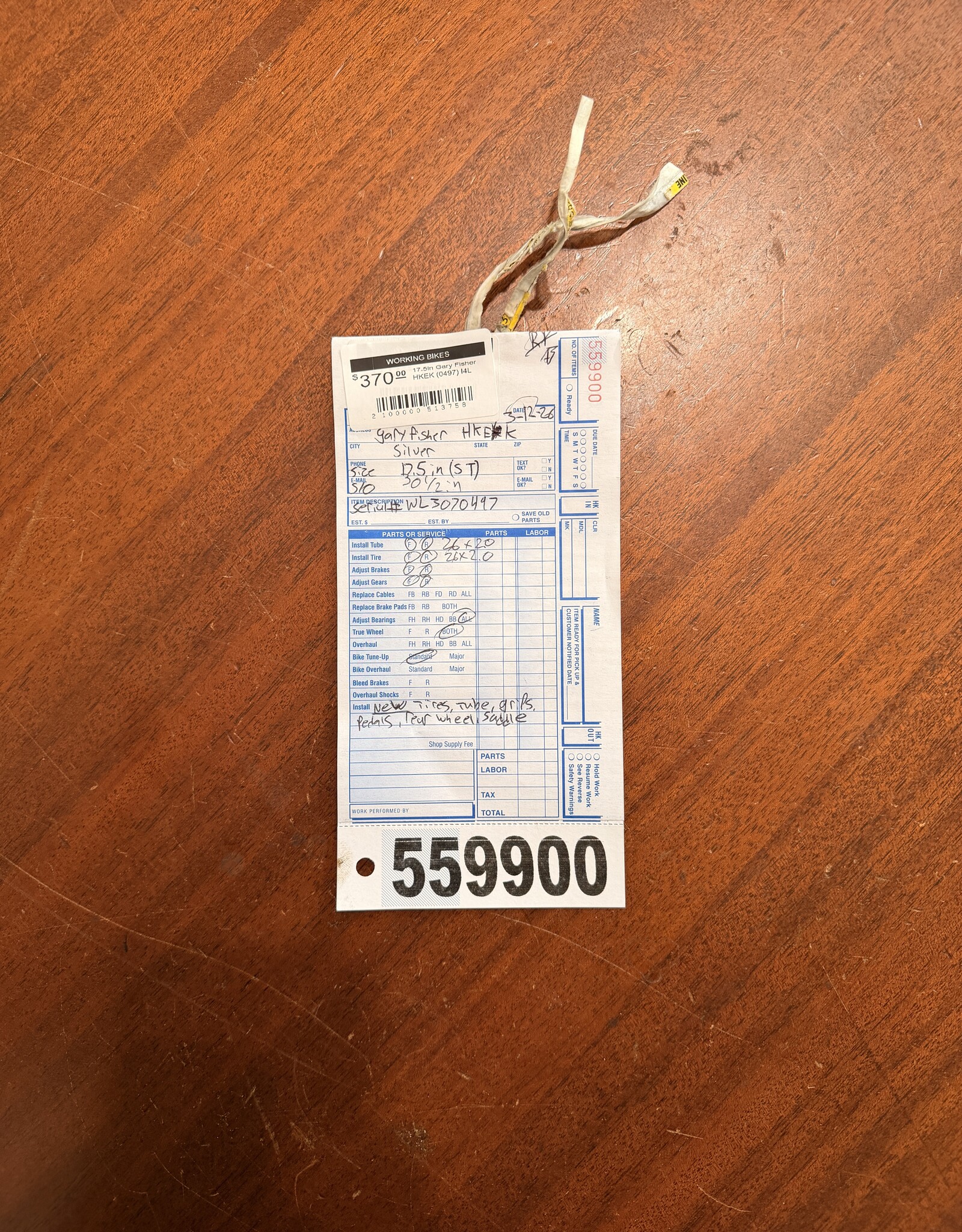 Gary Fisher 17.5" Gary Fisher HKEK (0497) I4L