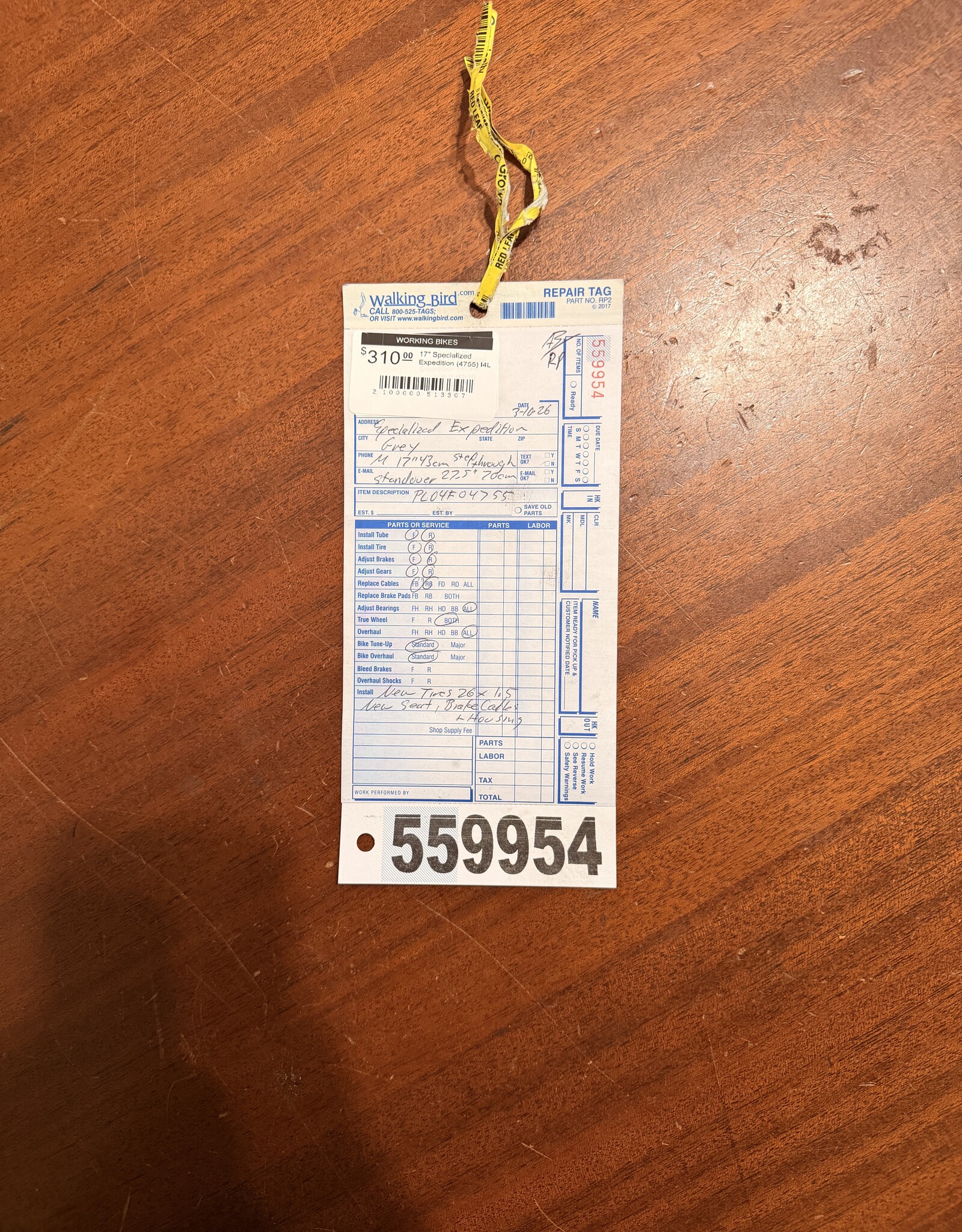 17" Specialized Expedition (4755) I4L