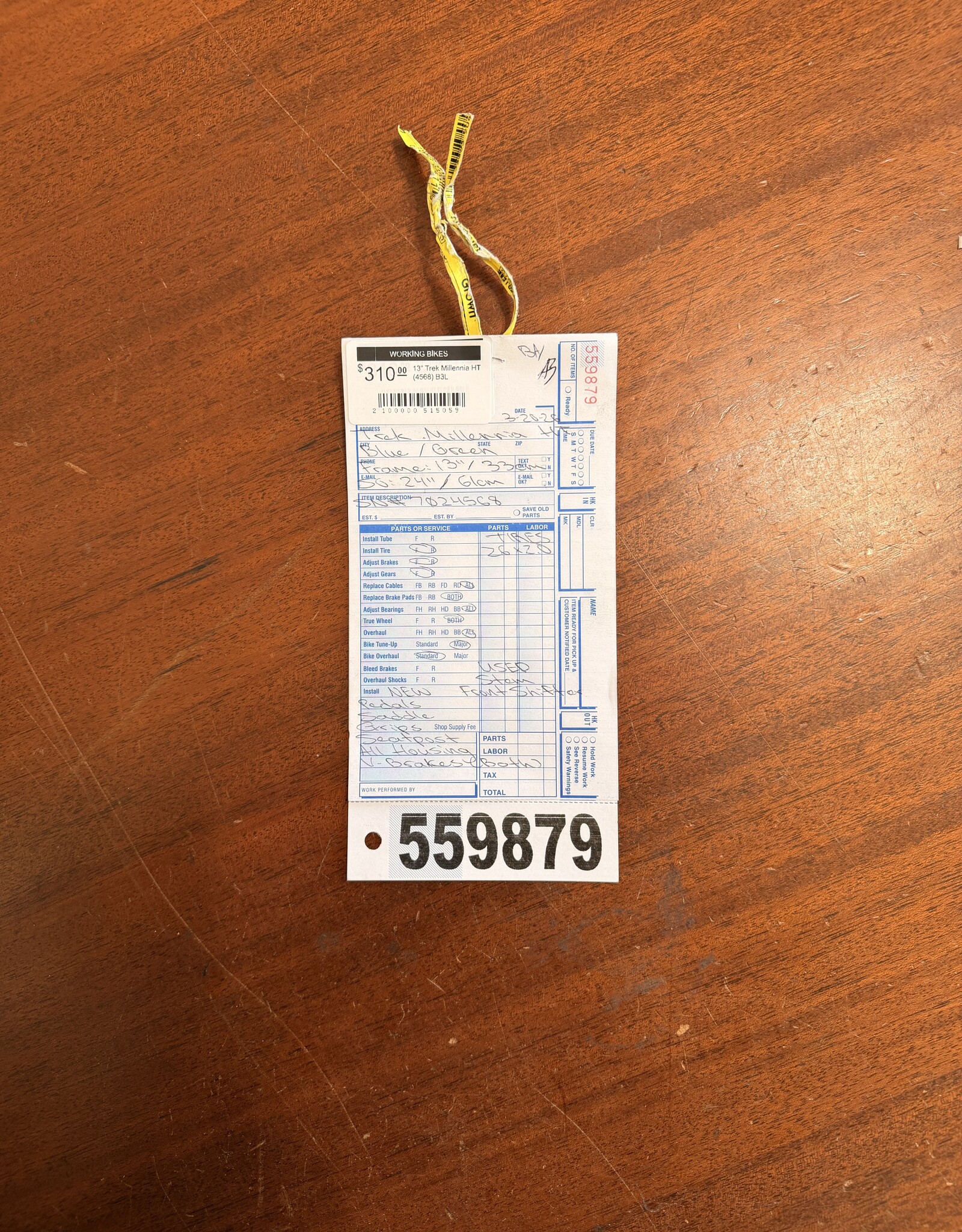 13" Trek Millennia HT (4568) B3L