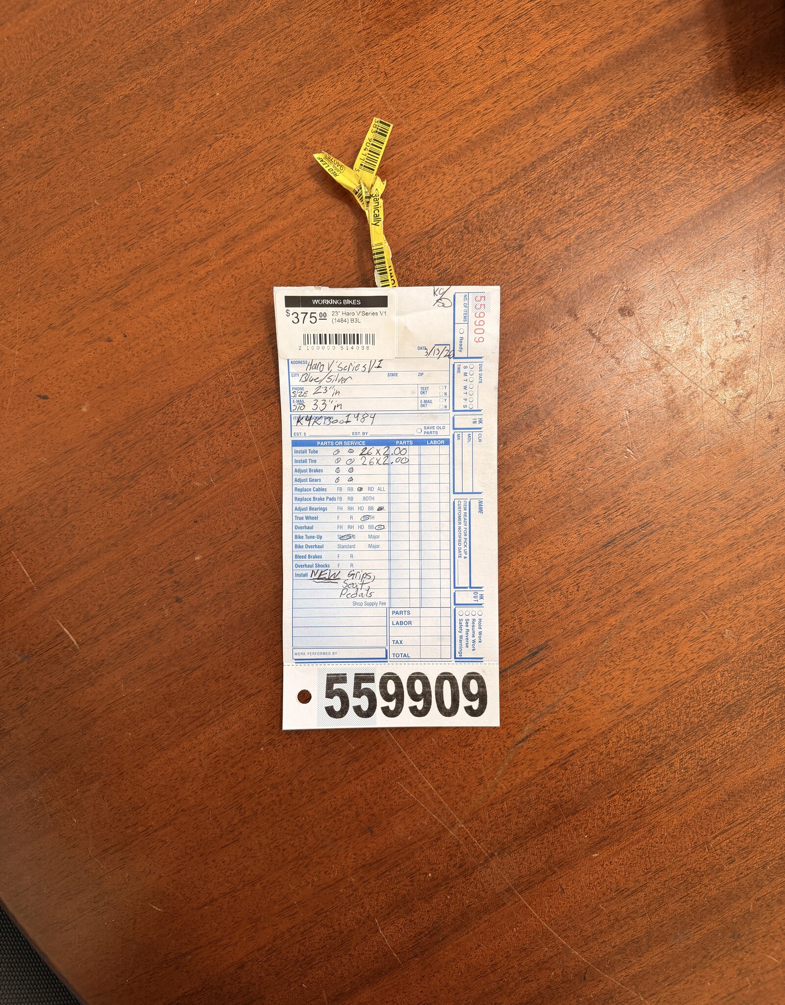 Haro 23" Haro V'Series V1 (1484) B3L