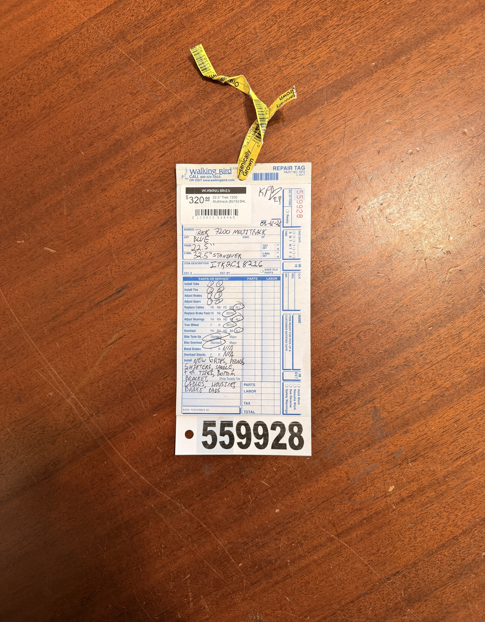 22.5" Trek 7200 Multitrack (8216) B4L