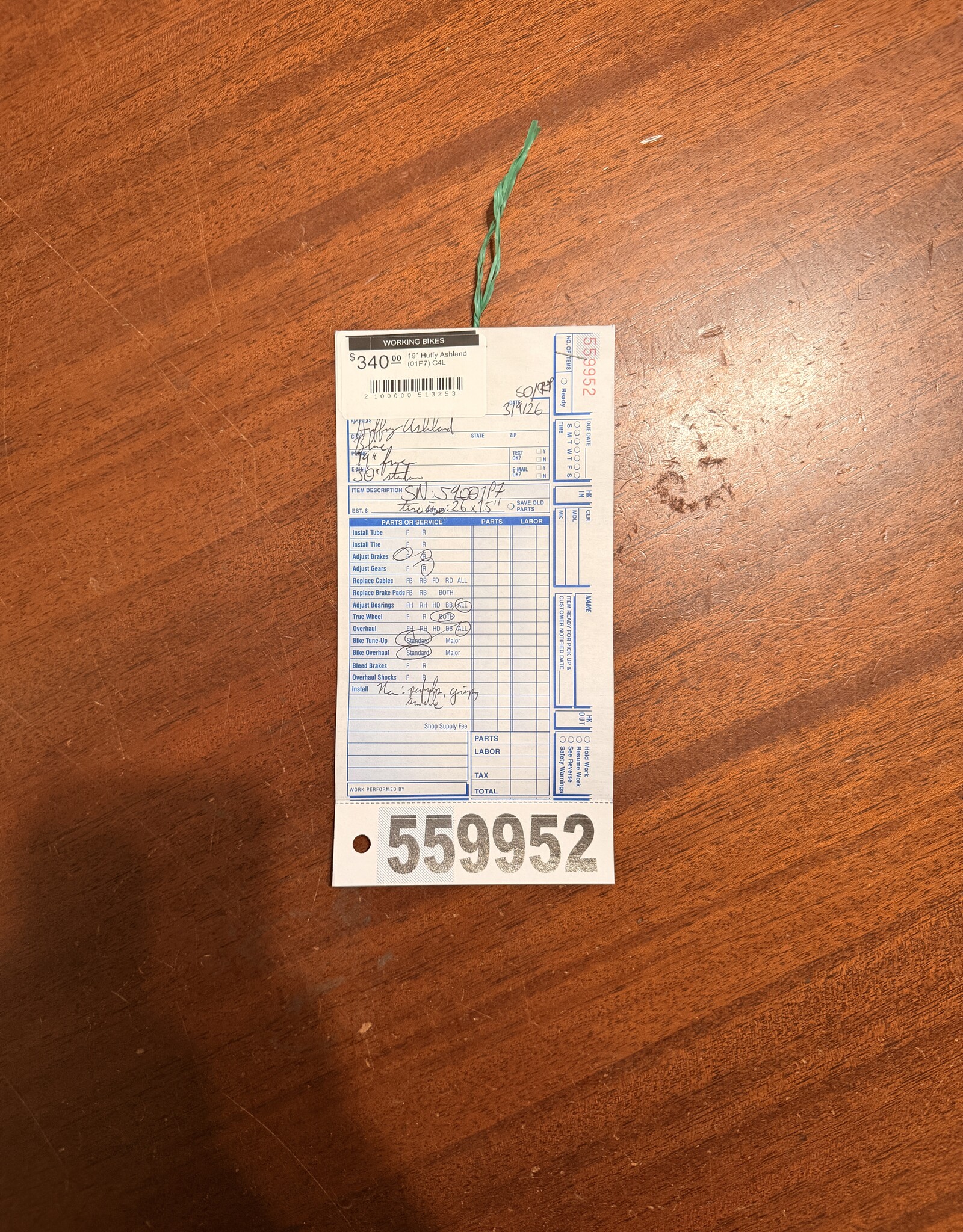 Huffy 19" Huffy Ashland (01P7) C4L