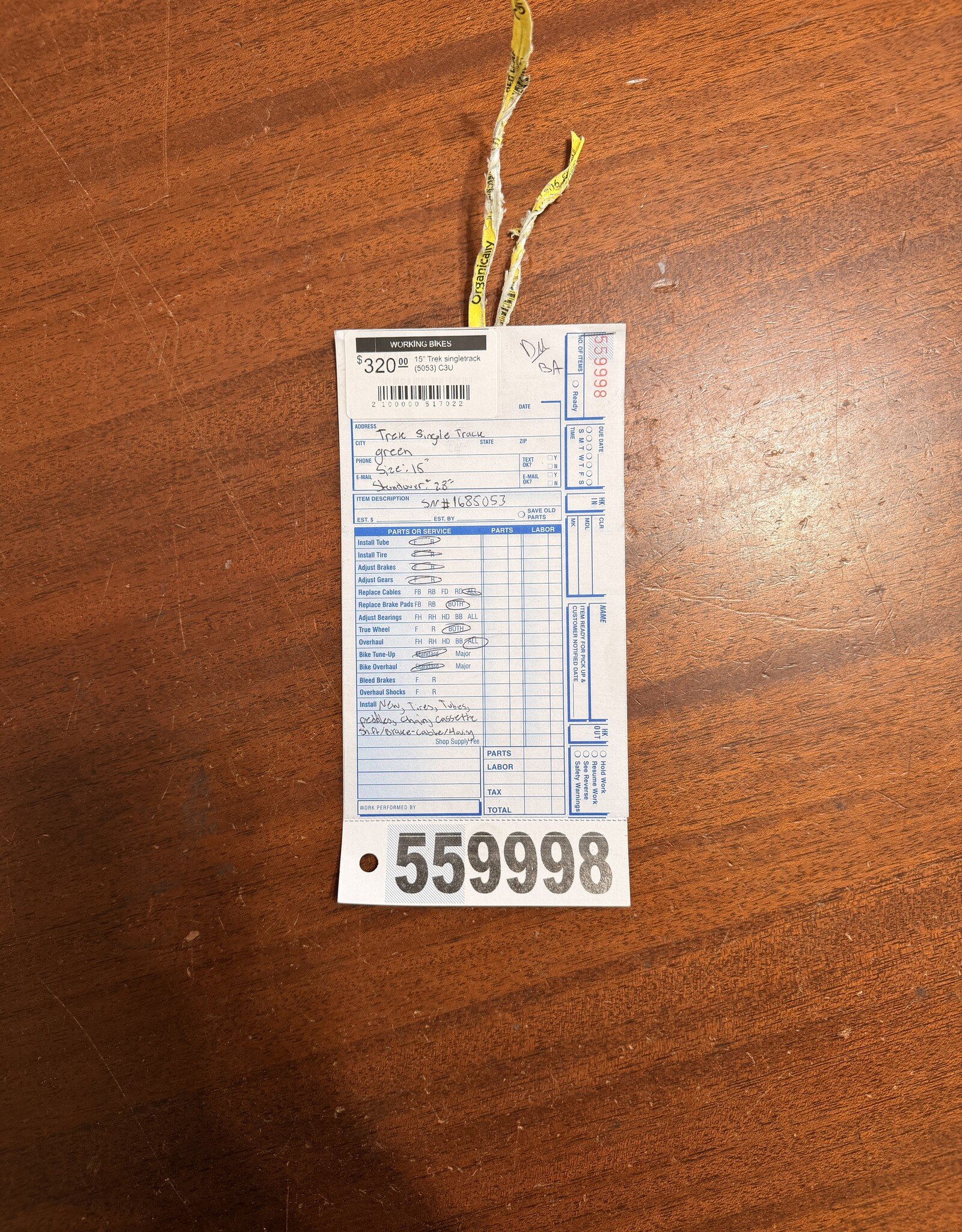 15" Trek singletrack (5053) C3U