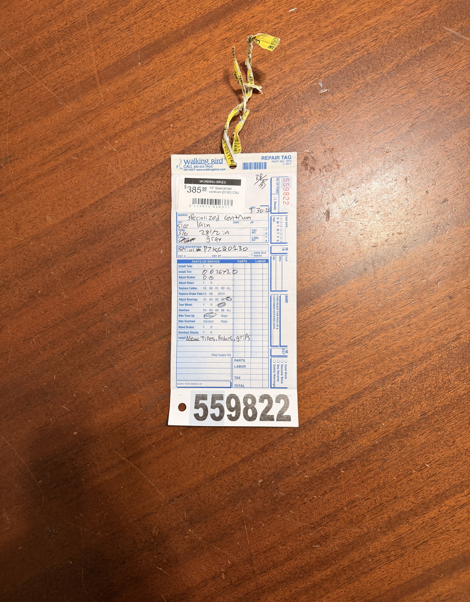 19" Specialized centrum (0130) C3U