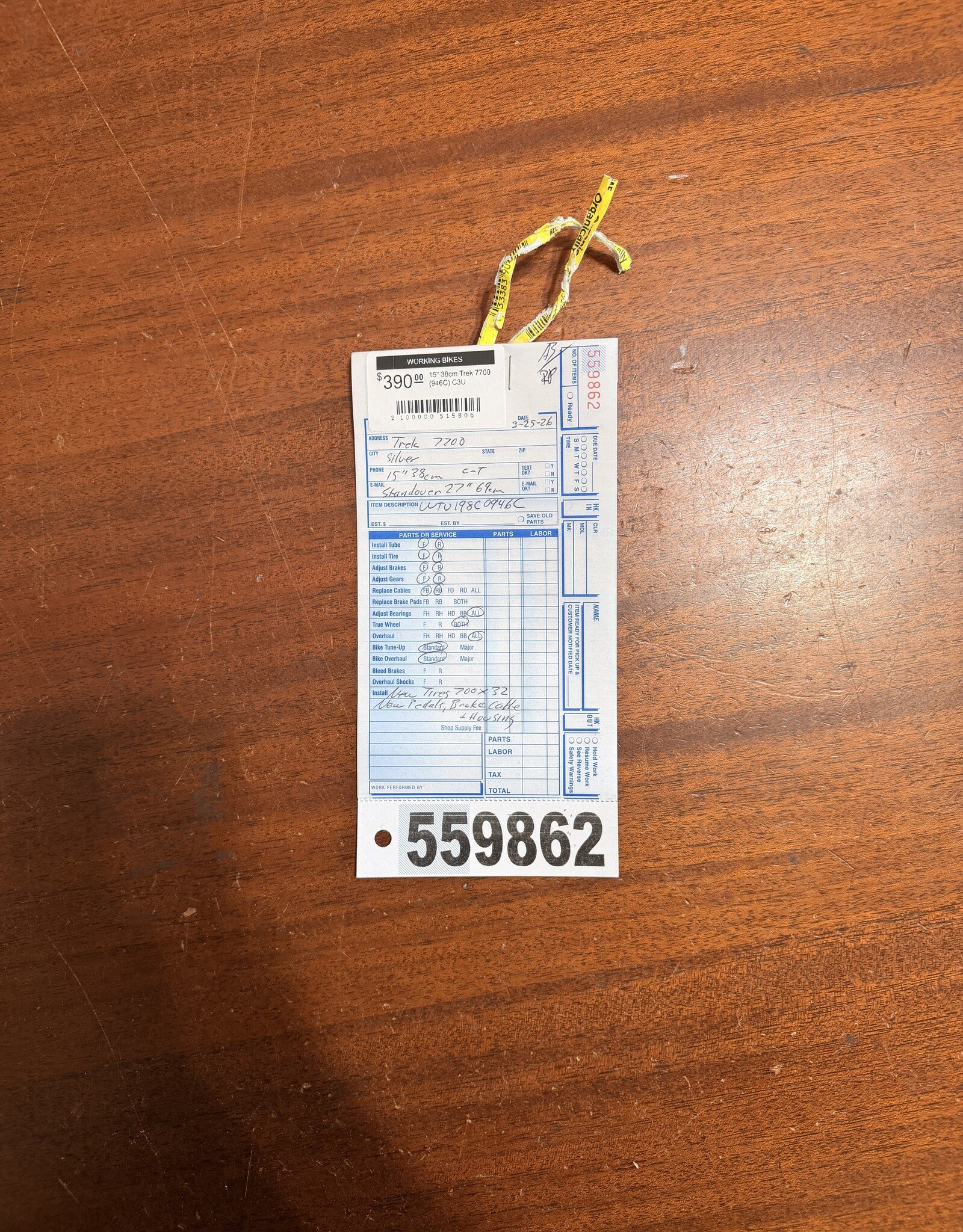 15" Trek 7700 (946C) C3U