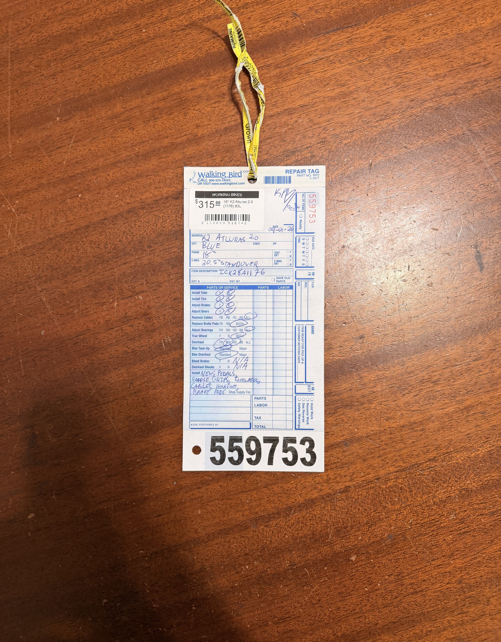 K2 18" K2 Alturas 2.0 (1176) B3L