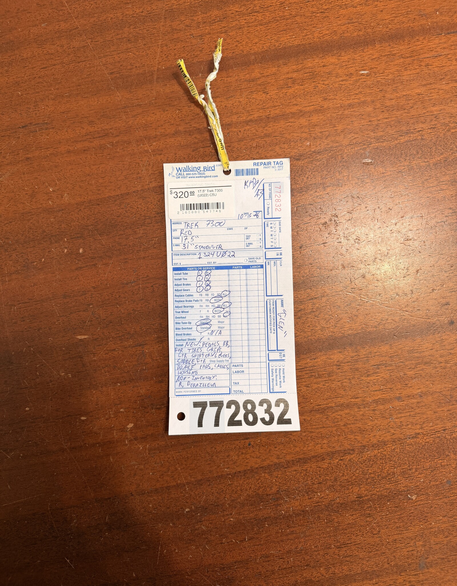 17.5" Trek 7300 (U022) C5U