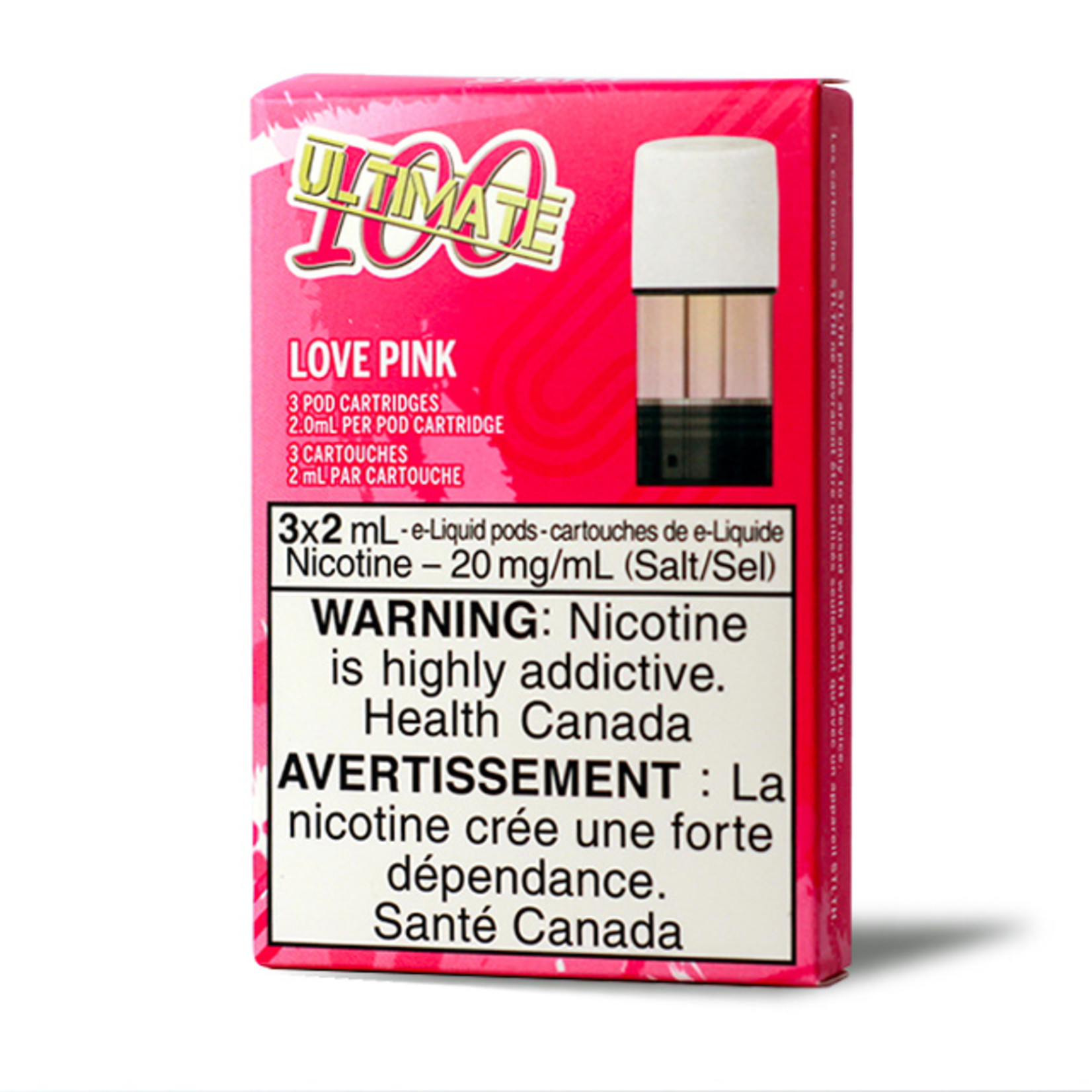 STLTH Pods Ultimate 100 Love Pink