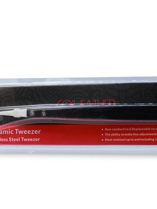 Coil Father Stainless Steel + Ceramic Tweezers