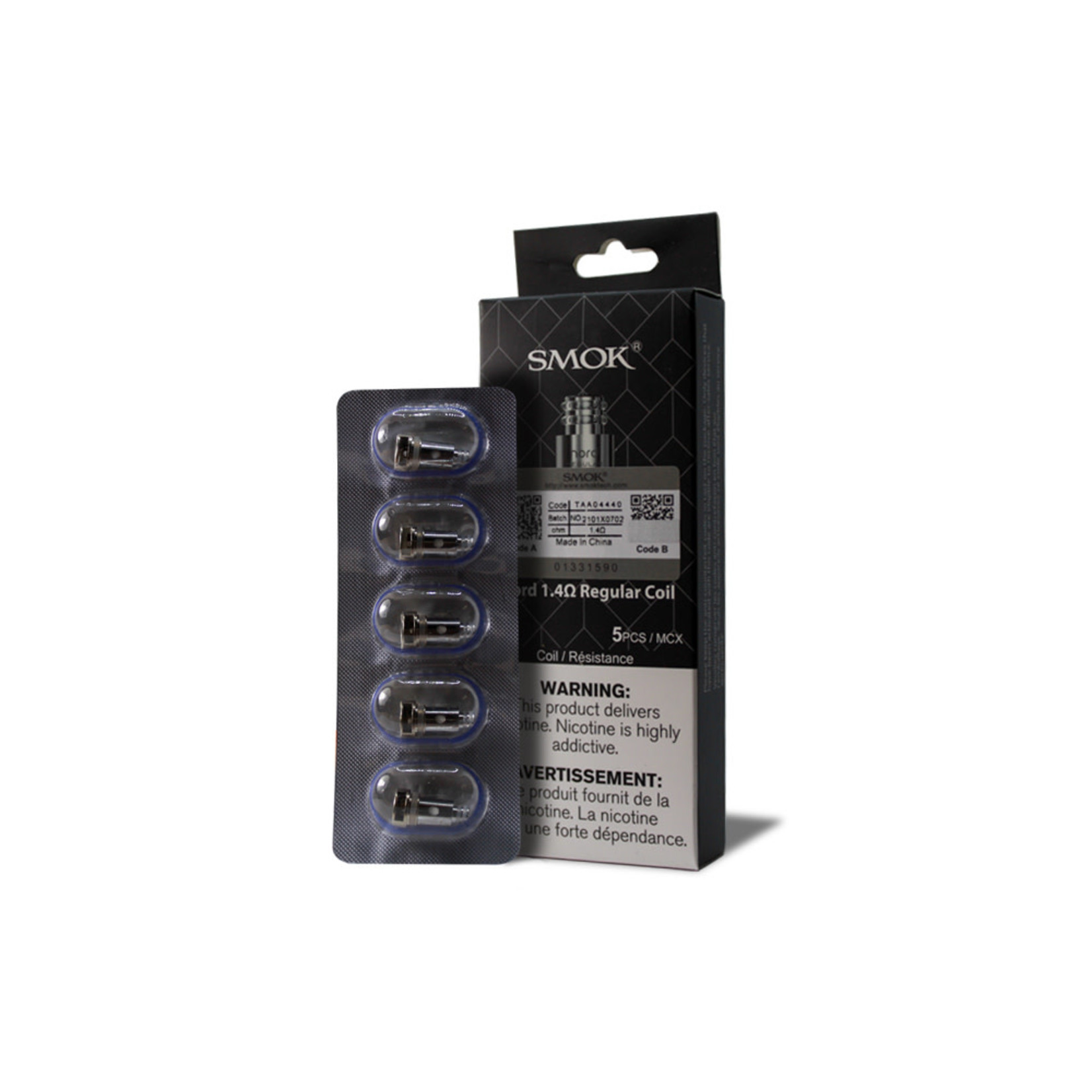 SMOK Nord Coils 1.4 ohm REGULAR Pack (5 pcs)