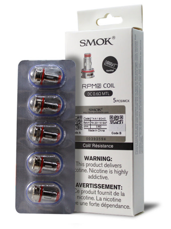 SMOK RPM 2 Replacement Coils DC MTL 0.6 ohm Pack ( 5 pcs )