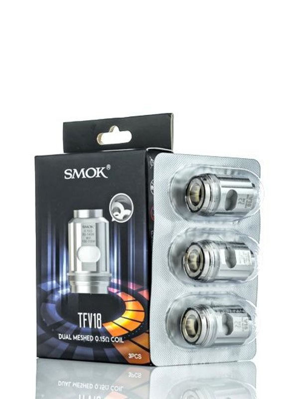 Smok TFV18 Replacement Coils Dual Meshed 0.15 ohm Pack ( 3pcs )