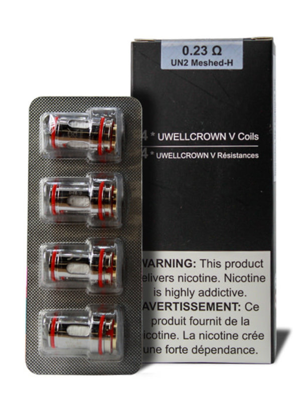 -Uwell Crown 5 Replacement Coils 0.23 ohm Pack ( 4 pcs )