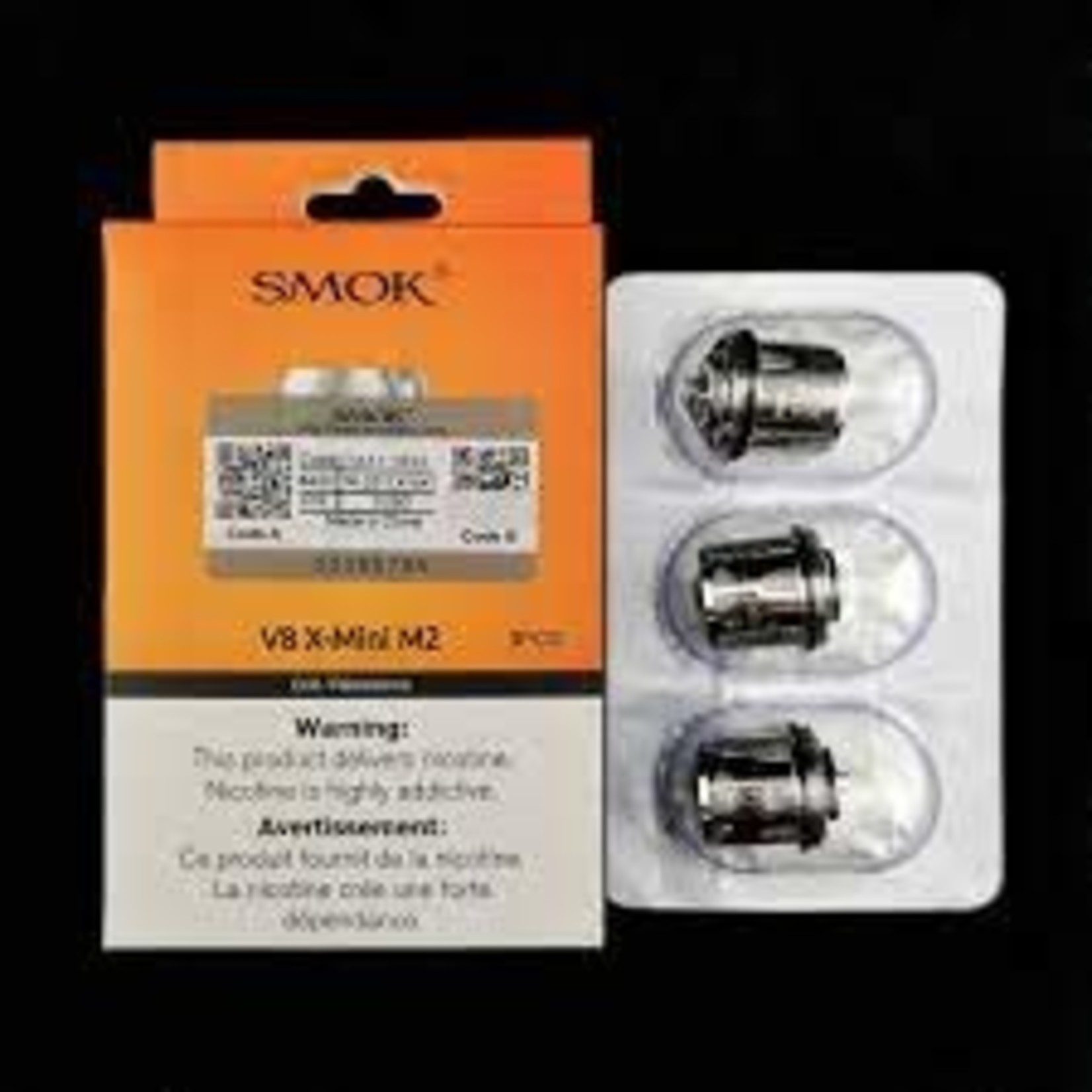 Smok TFV8 X-Baby or X Mini Replacement Coil V8 X-Baby - M2 ( 0.25ohm ) Pack ( 3pcs )