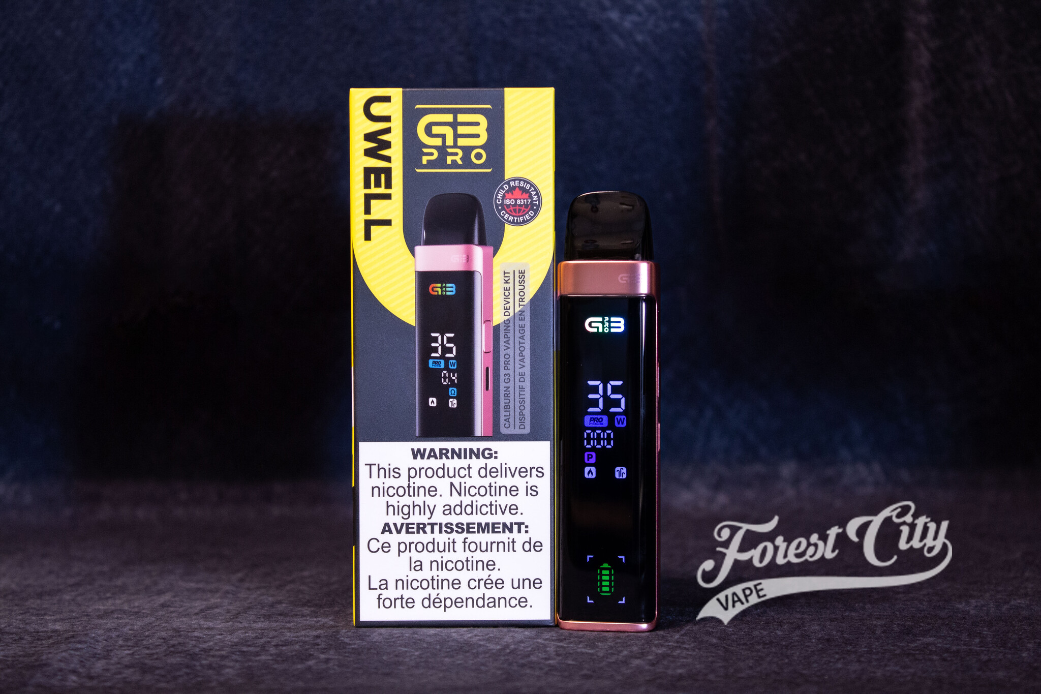 vape banane Uwell Caliburn G3 Pro