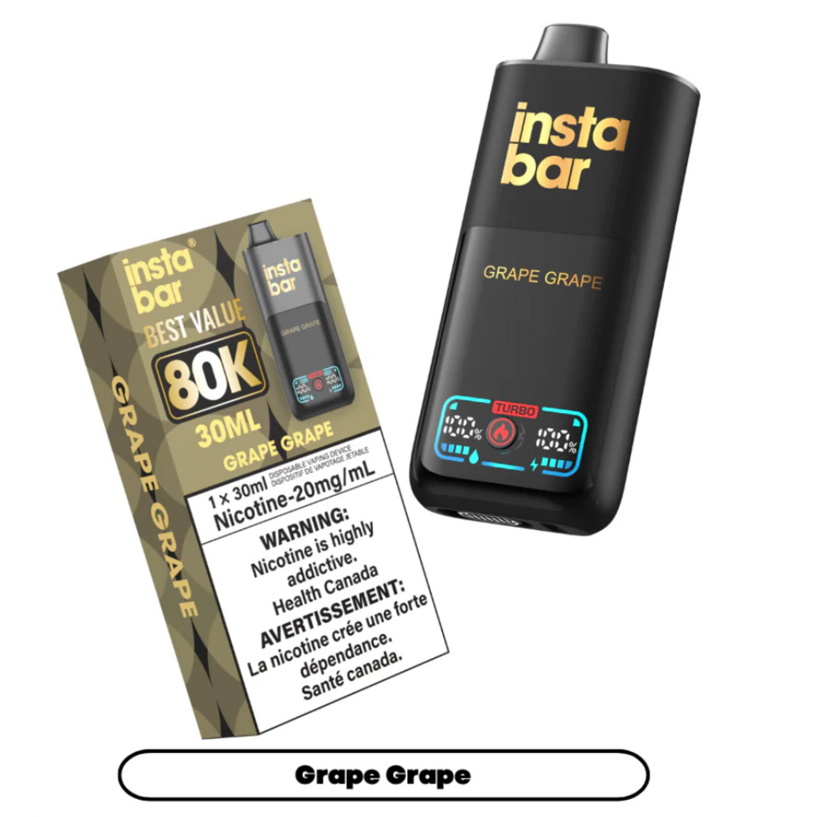 Oxbar *Insta Bar 80K