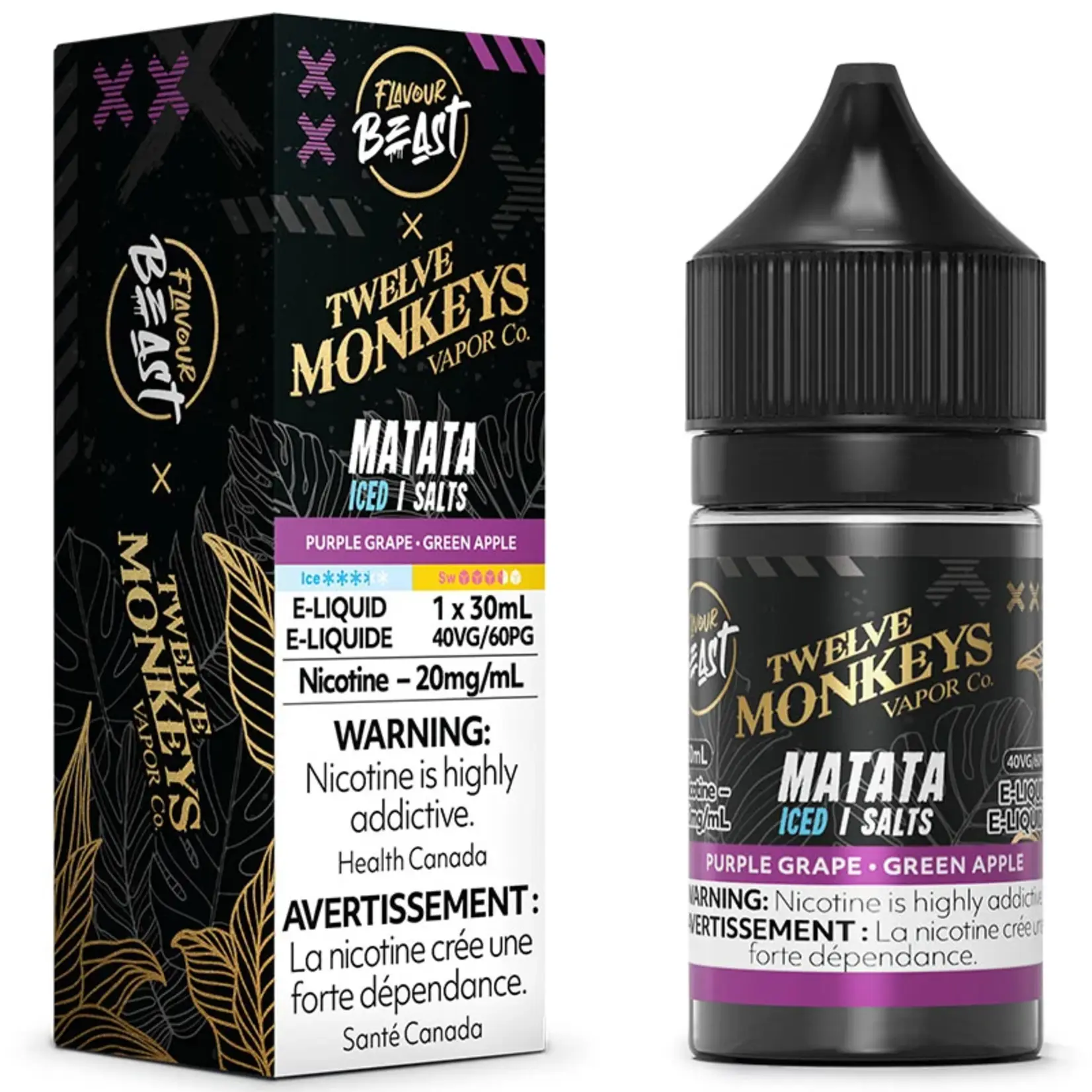 Flavour Beast *Flav Beast X 12 Monkey Salt 30/20