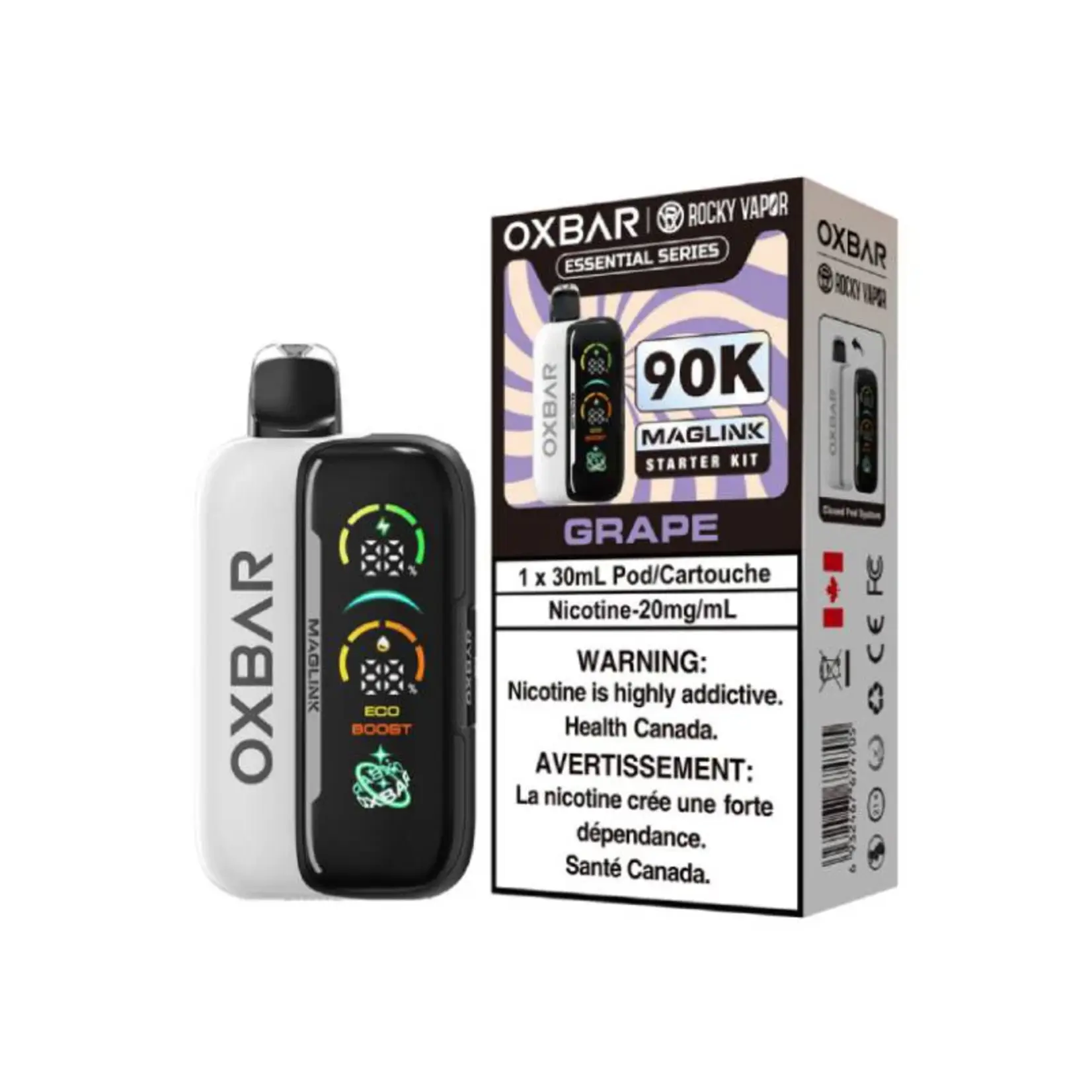 Oxbar Rocky Vapor Oxbar Maglink Kit 90K (30ml)