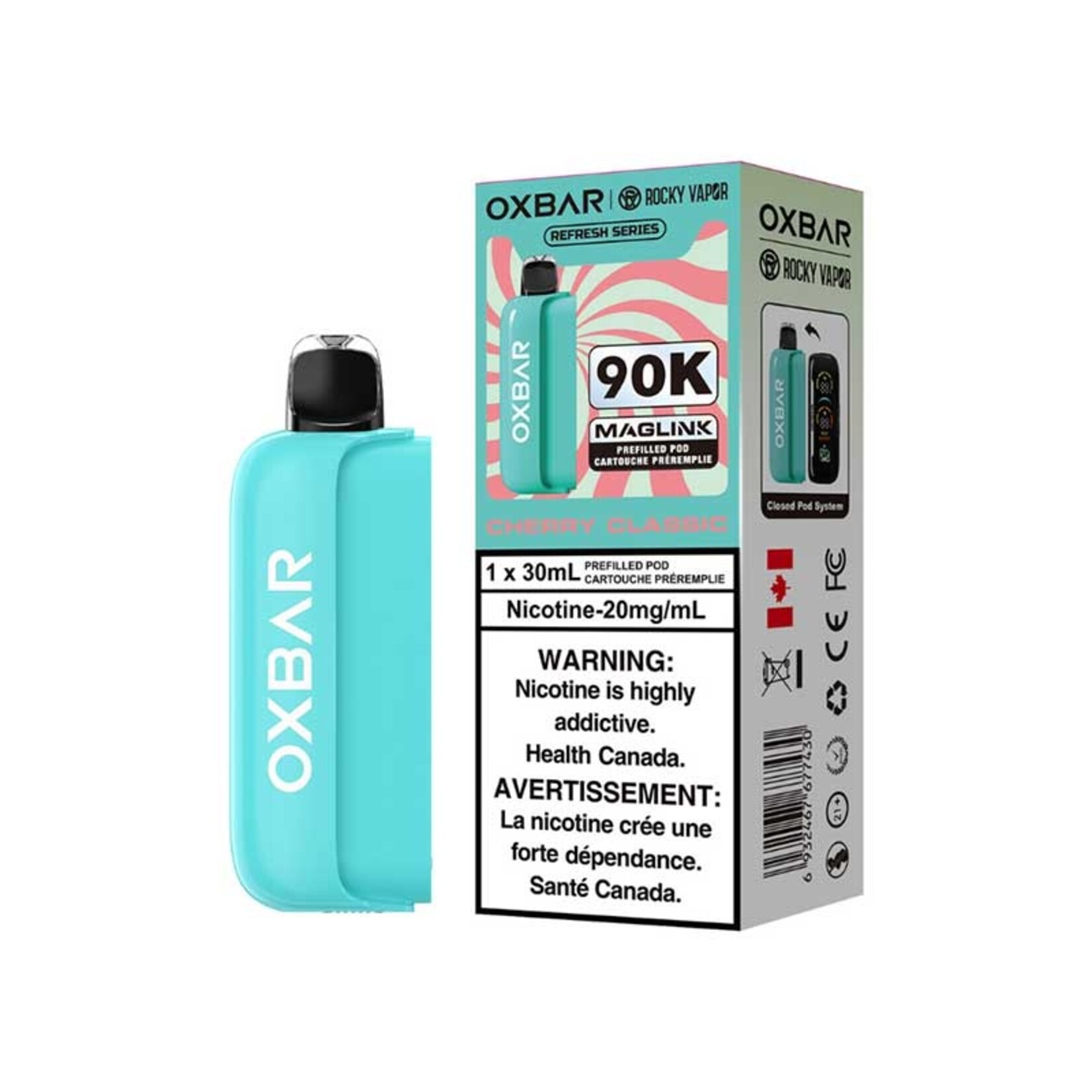 Oxbar *Rocky Vapor Oxbar Maglink Pods