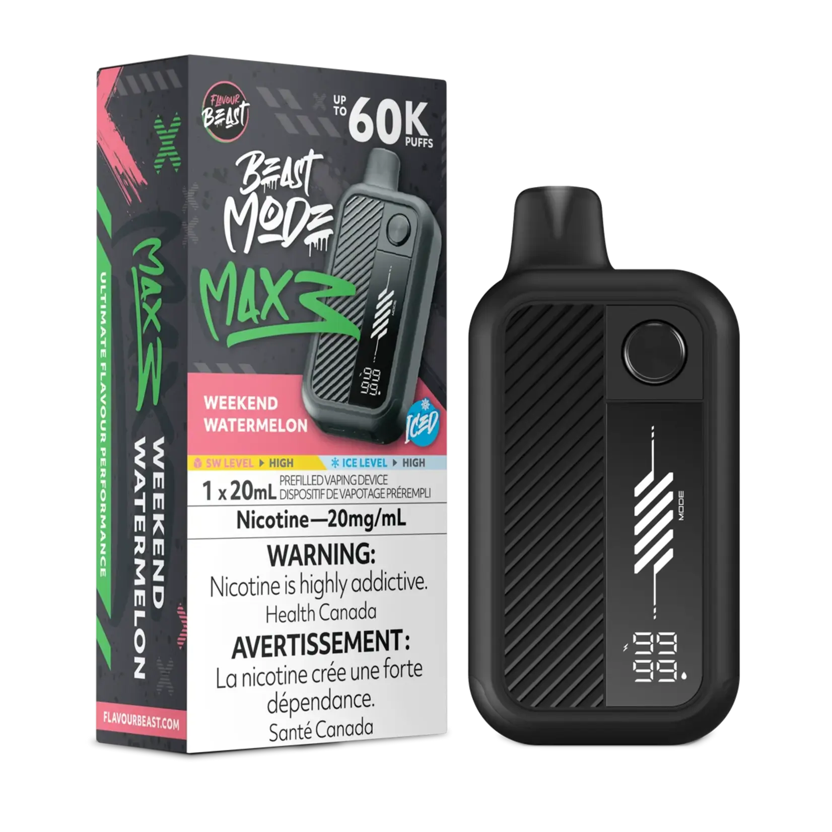 Flavour Beast Flavour Beast Beast Mode 3 60K  (20ml)