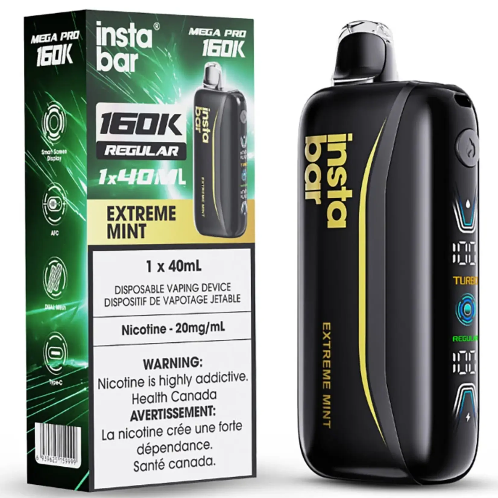 Oxbar Insta Bar Mega Pro 160K (40ml)