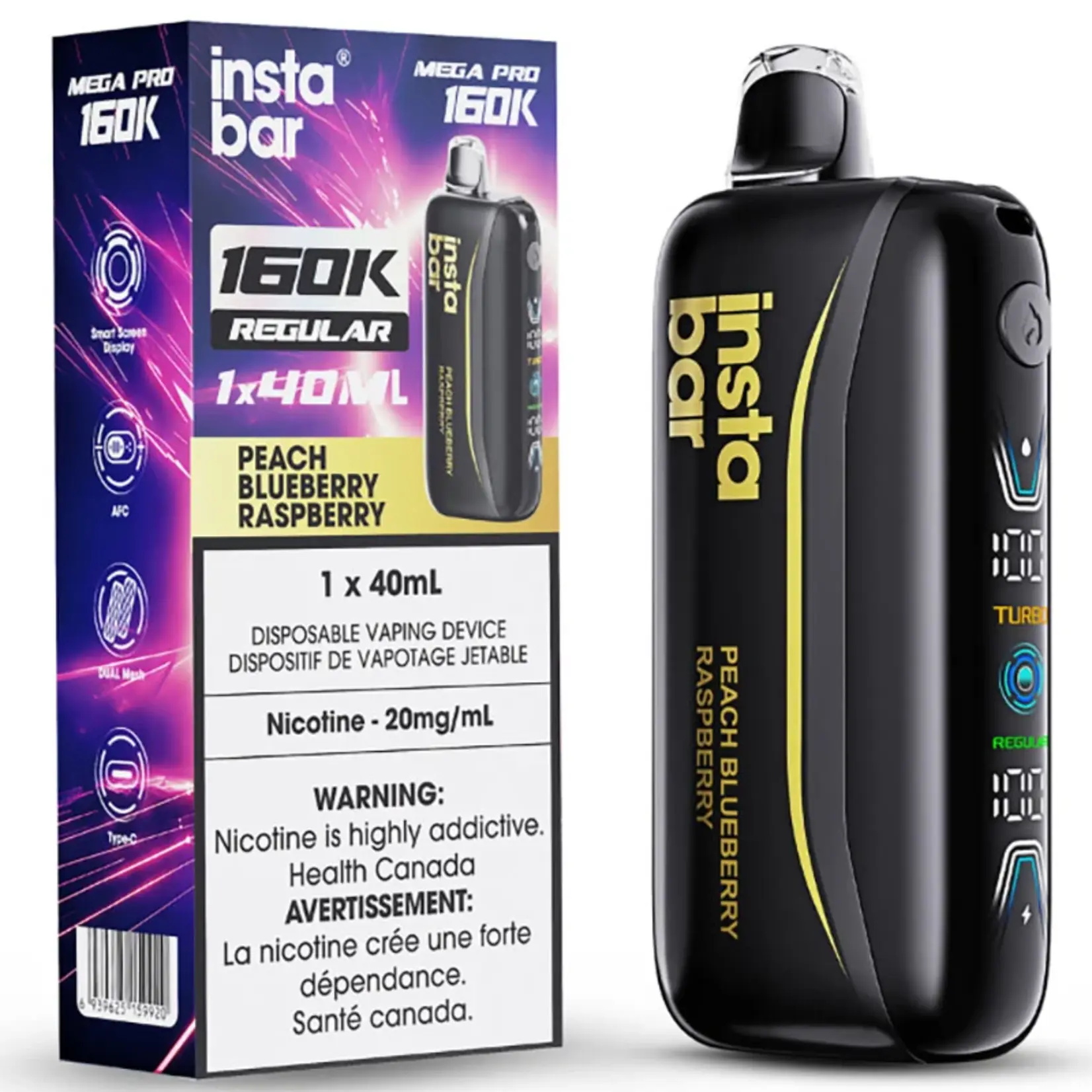 Oxbar Insta Bar Mega Pro 160K (40ml)