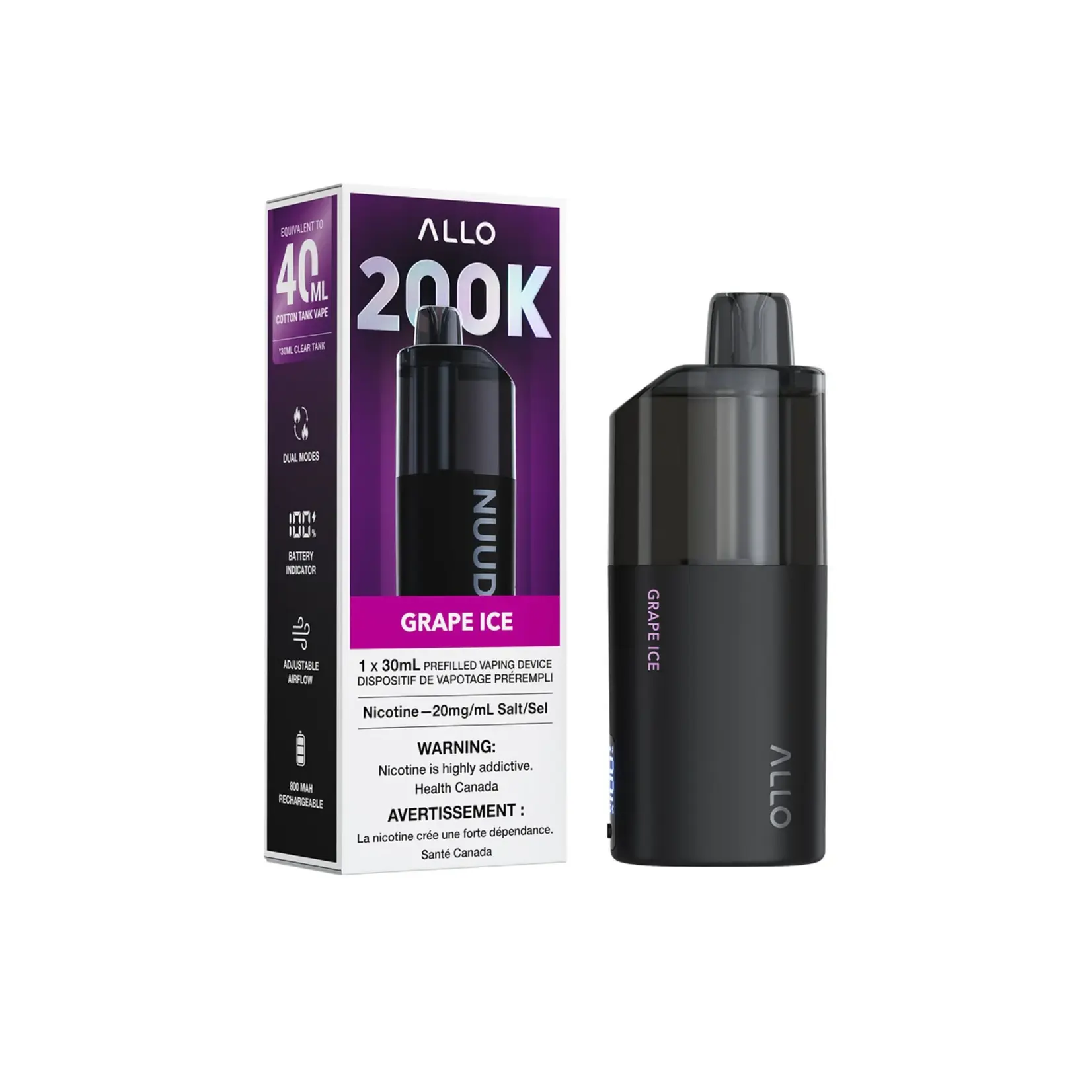 Allo Allo Nuud 200K (30ml)
