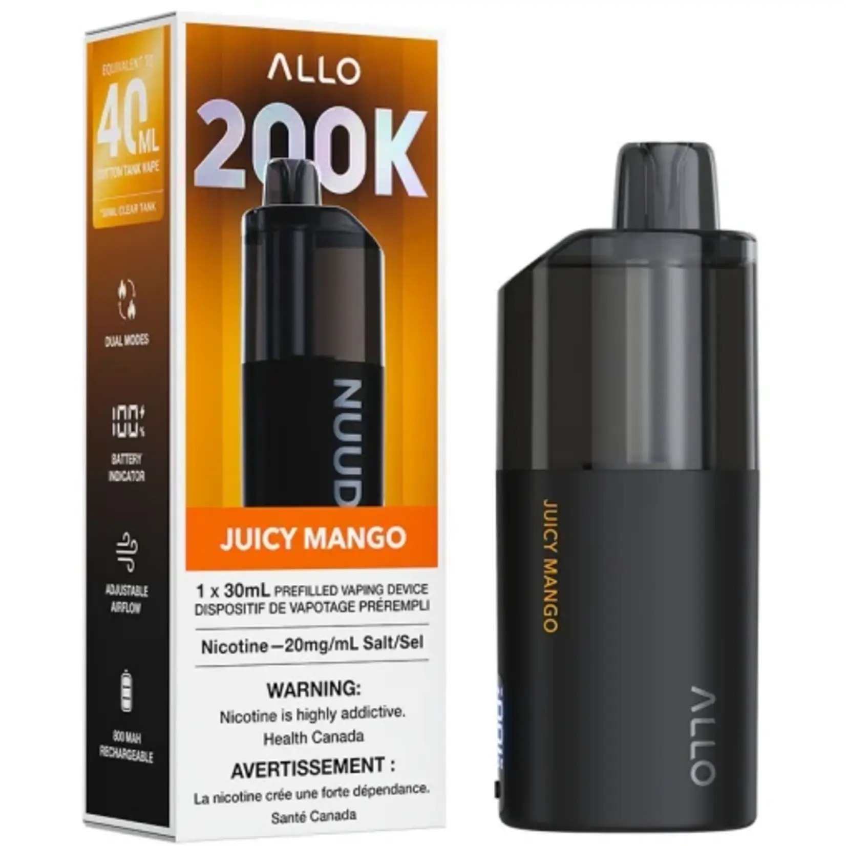 Allo Allo Nuud 200K (30ml)